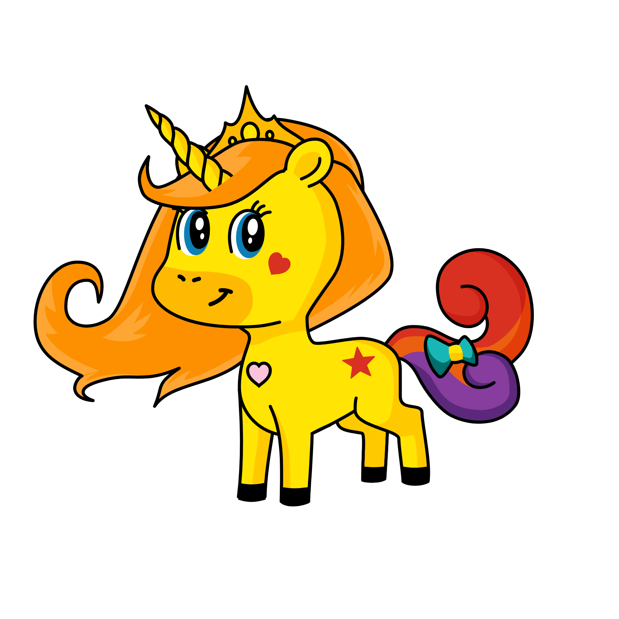 Princess Lebow, the unicorn