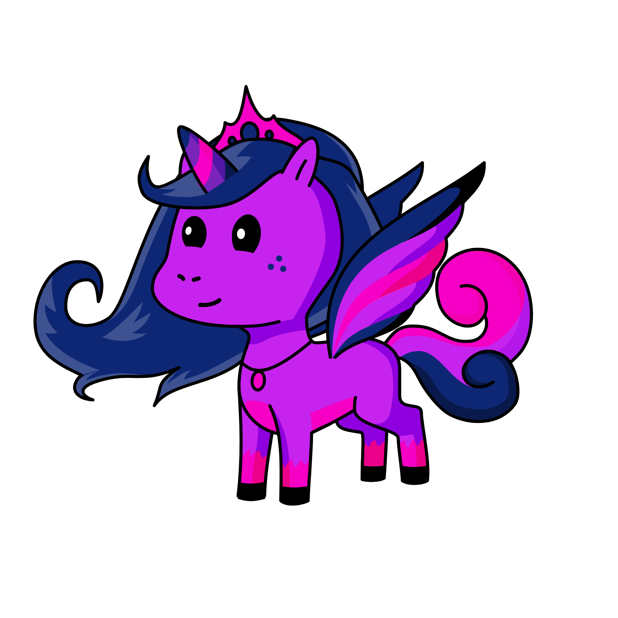 pinky, the unicorn