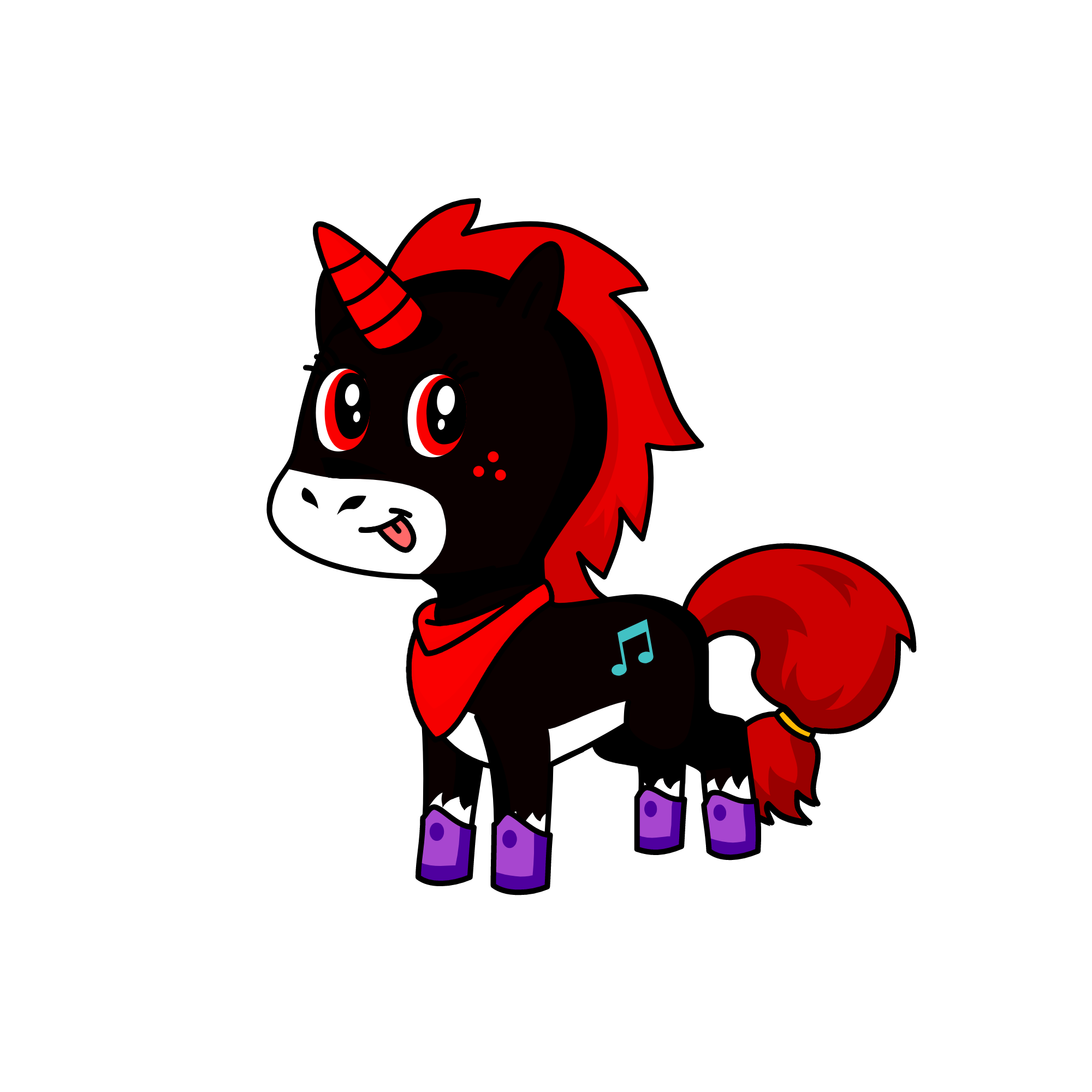 Miusic, the unicorn