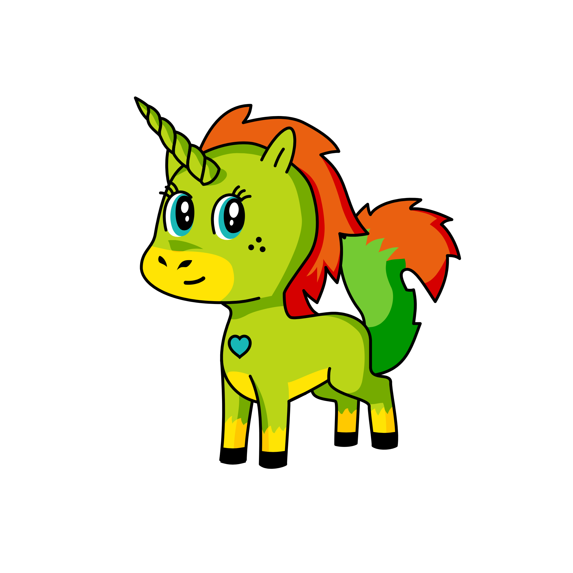 Hi, the unicorn