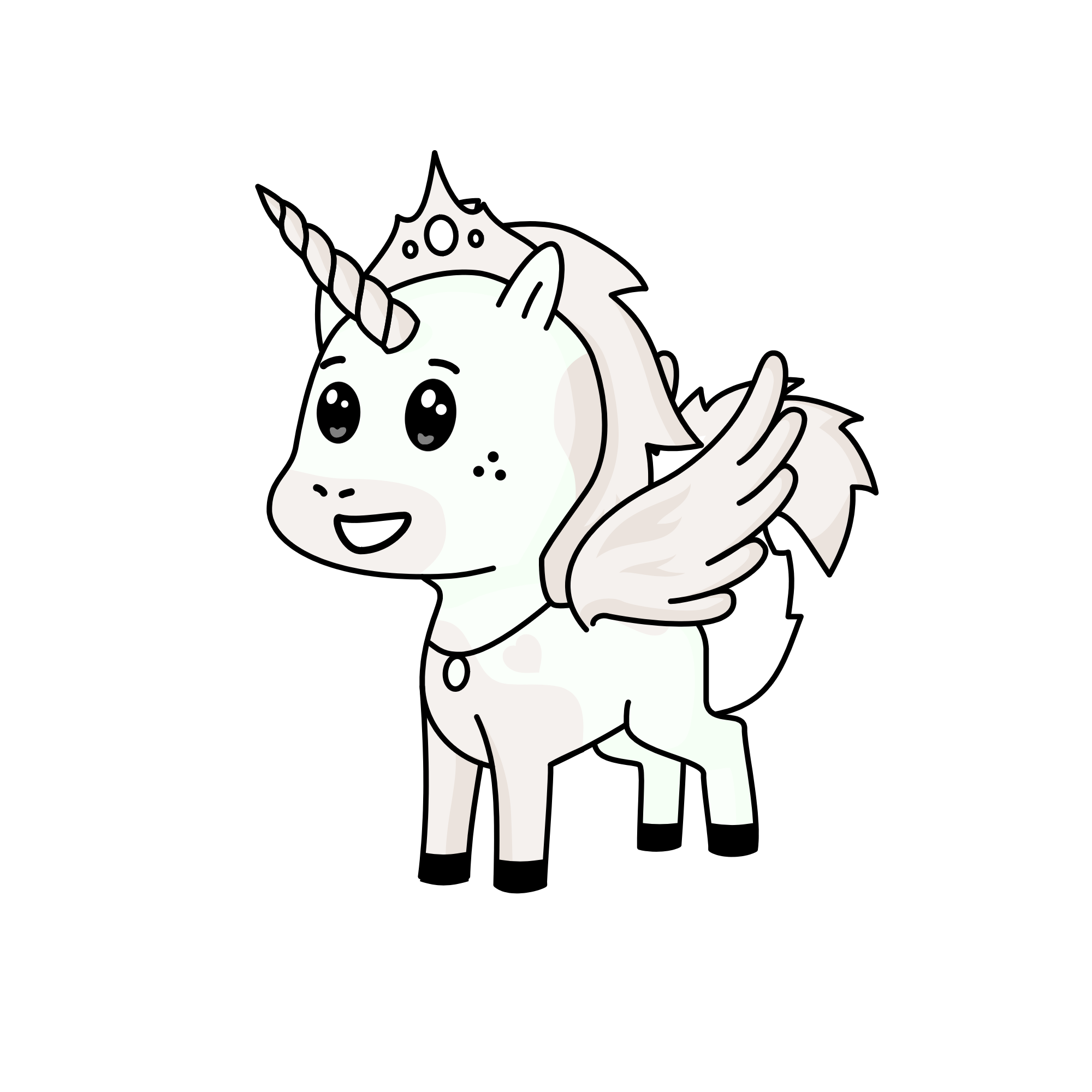 Icicle, the unicorn