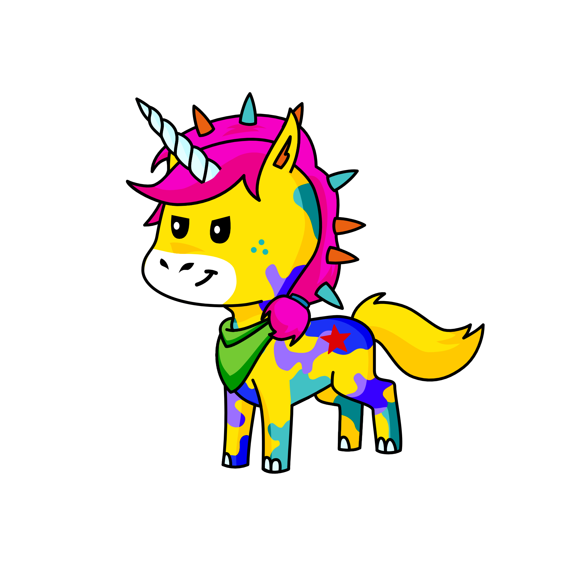 Brittany, the unicorn