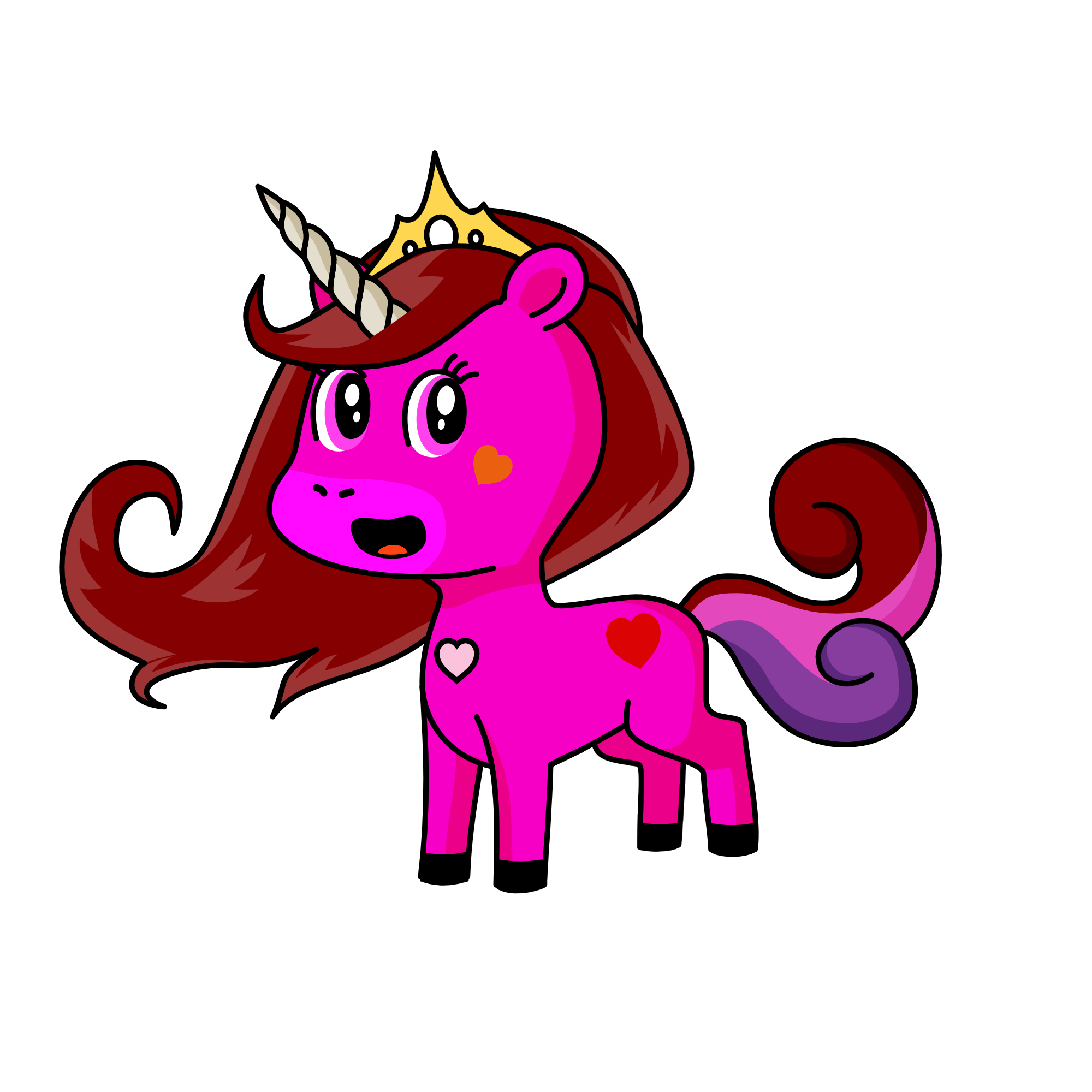 Princess Lilly, the unicorn