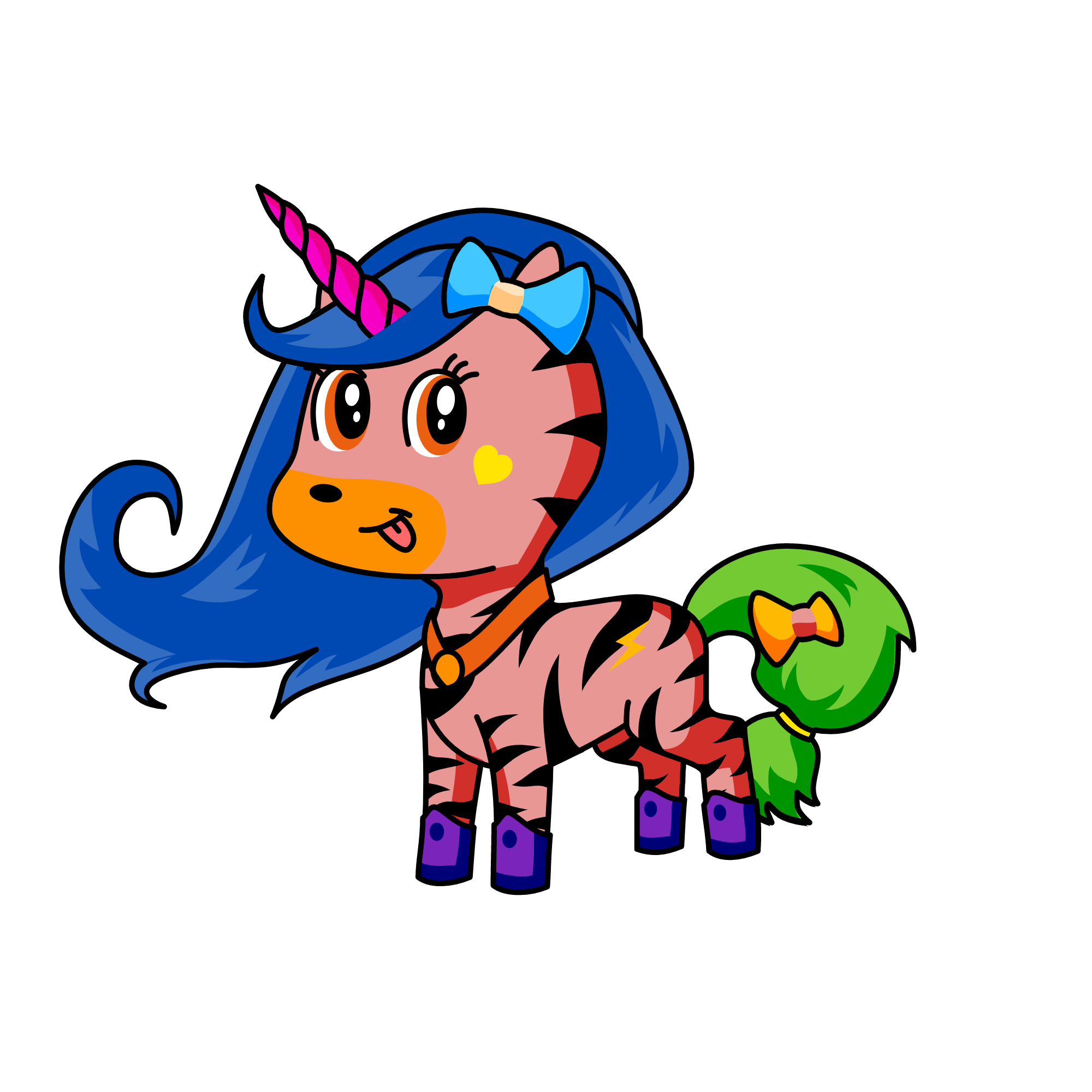 SILLYLILY, the unicorn