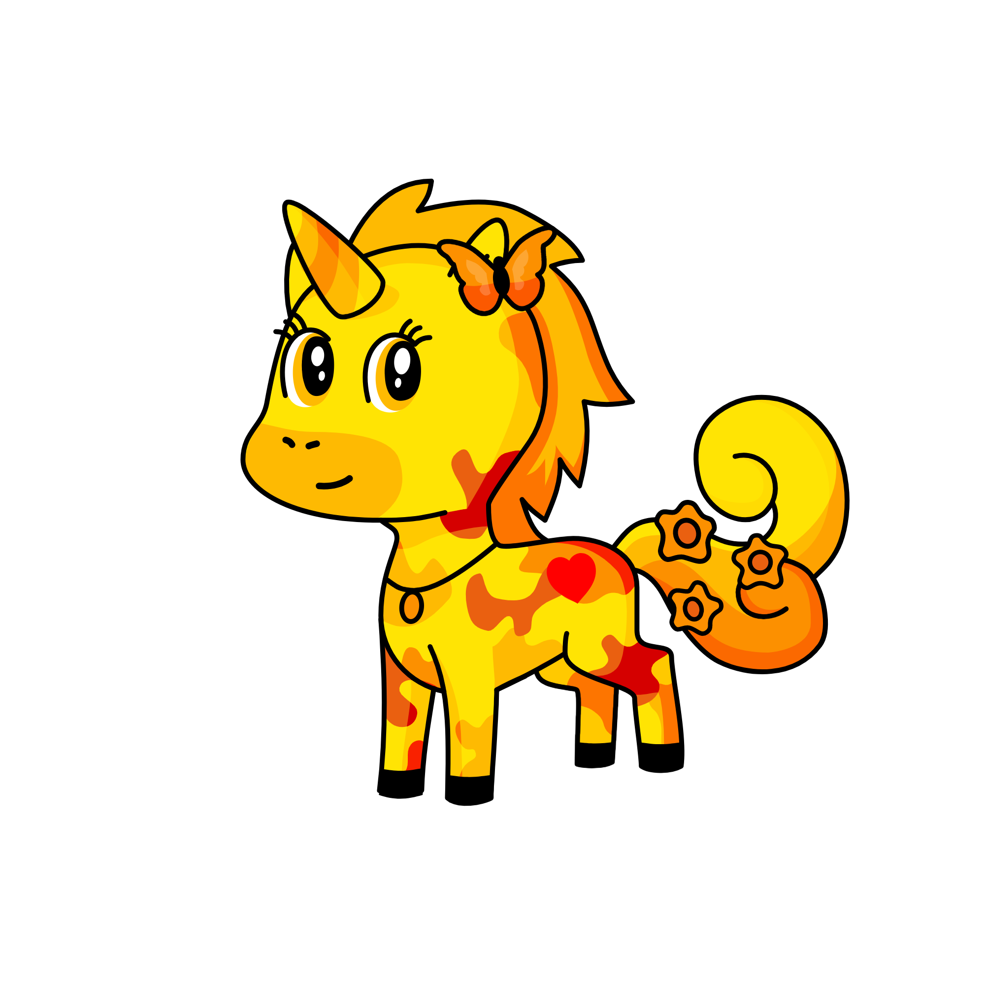 sun, the unicorn
