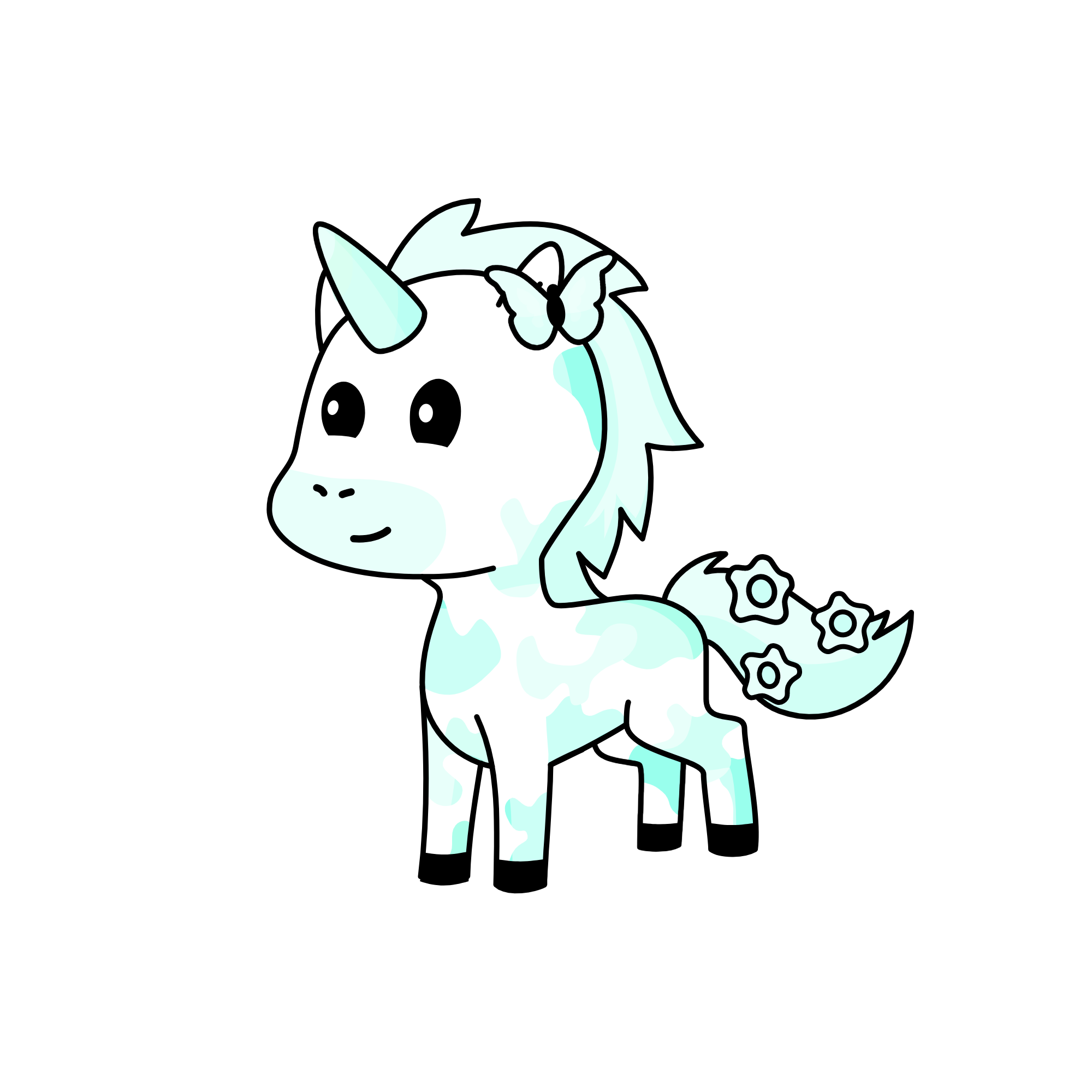 snow, the unicorn