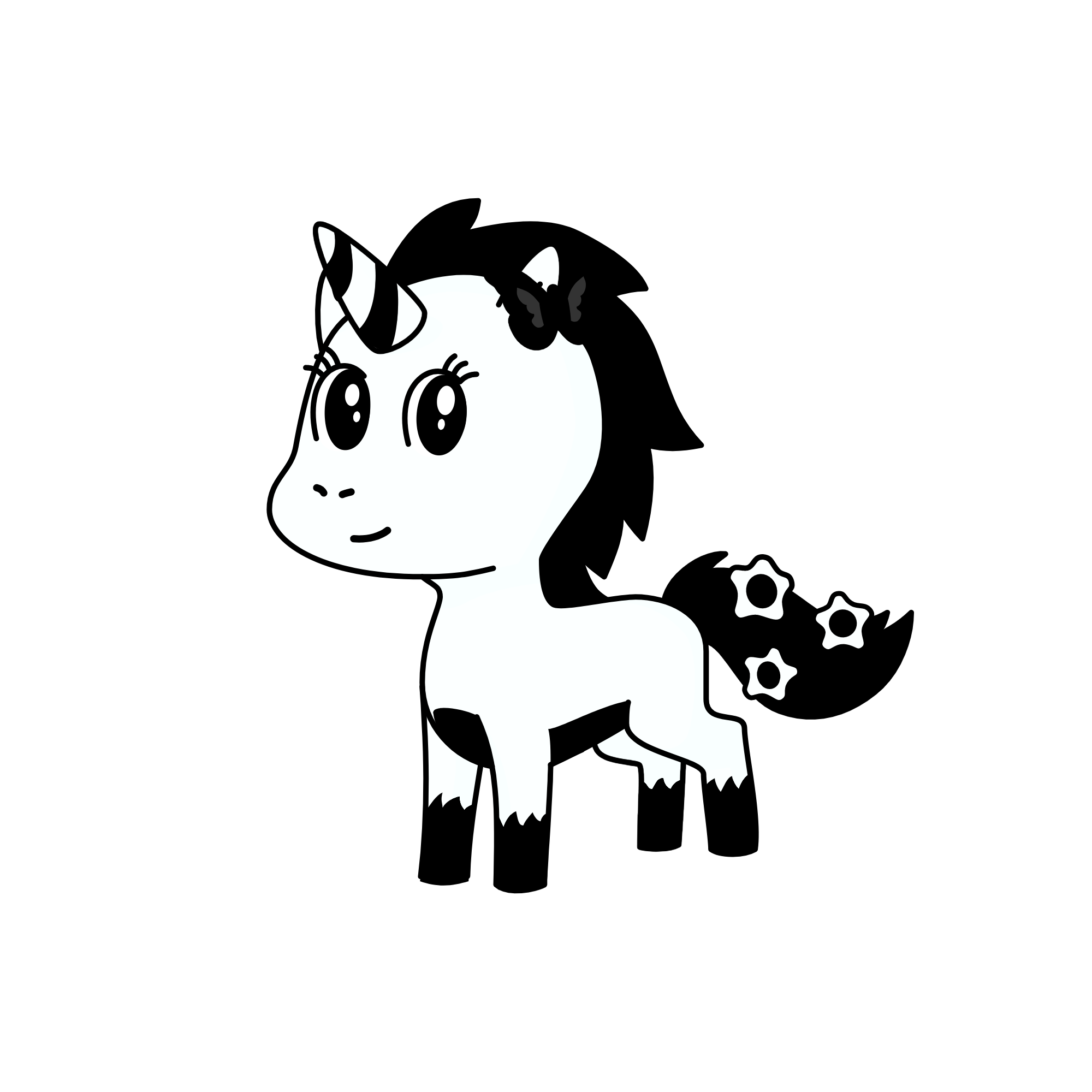 M, the unicorn