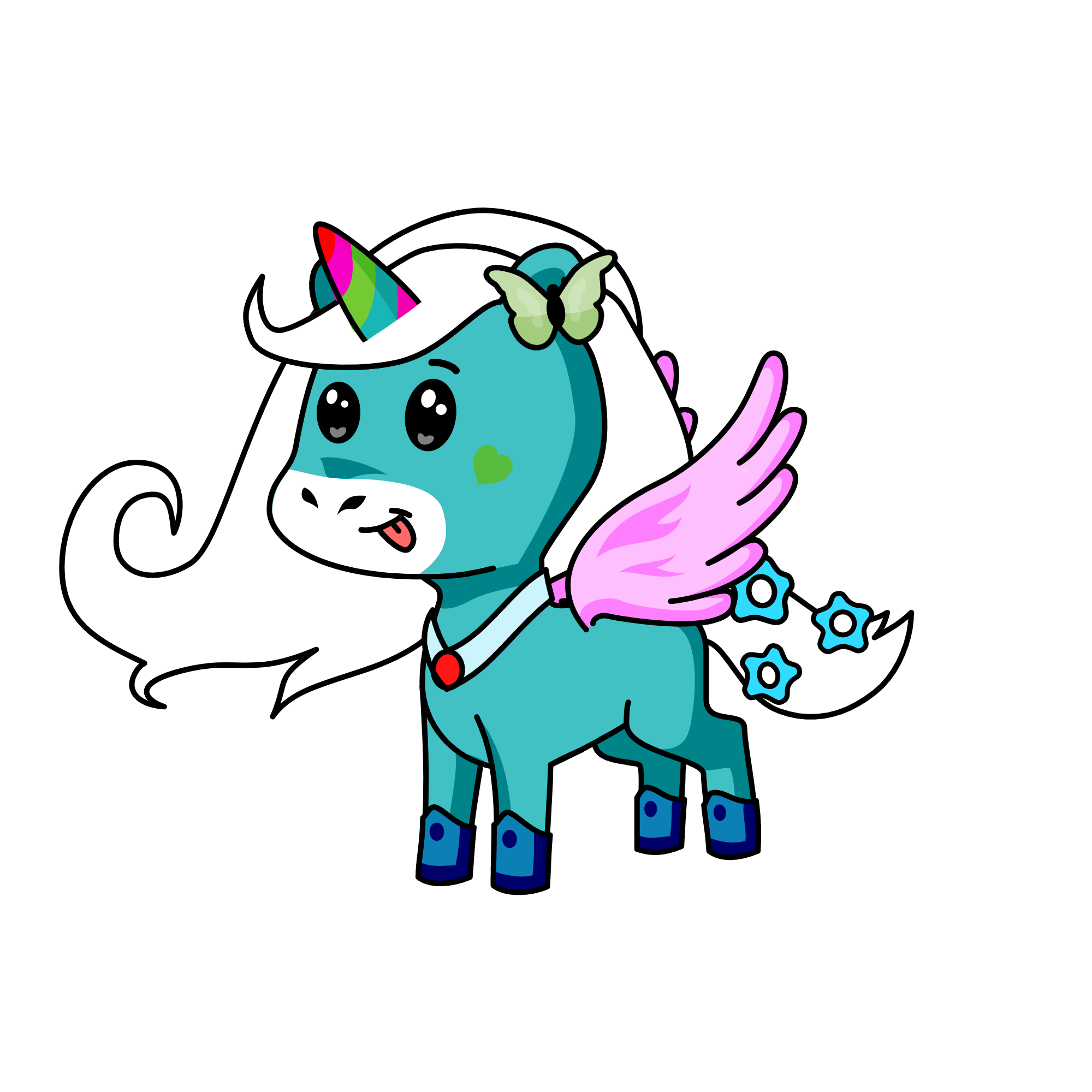 bella, the unicorn