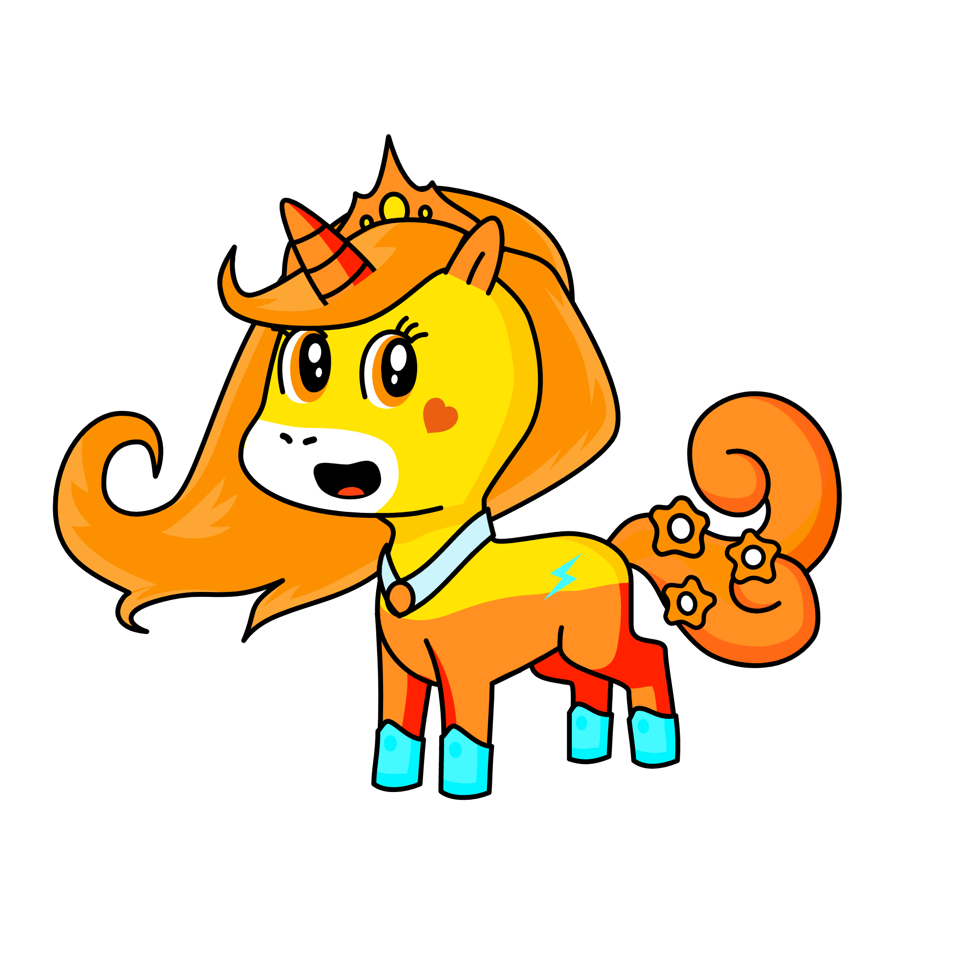 Thunder, the unicorn