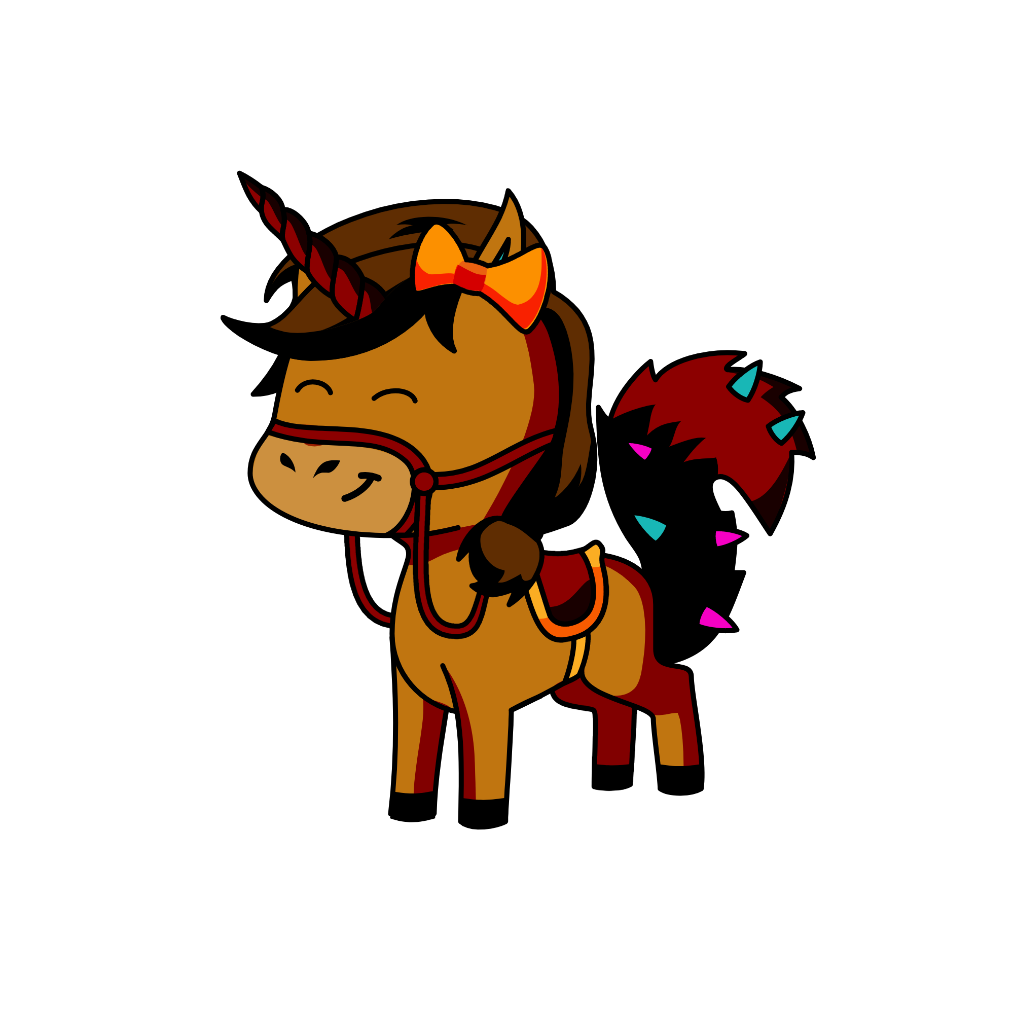 M, the unicorn