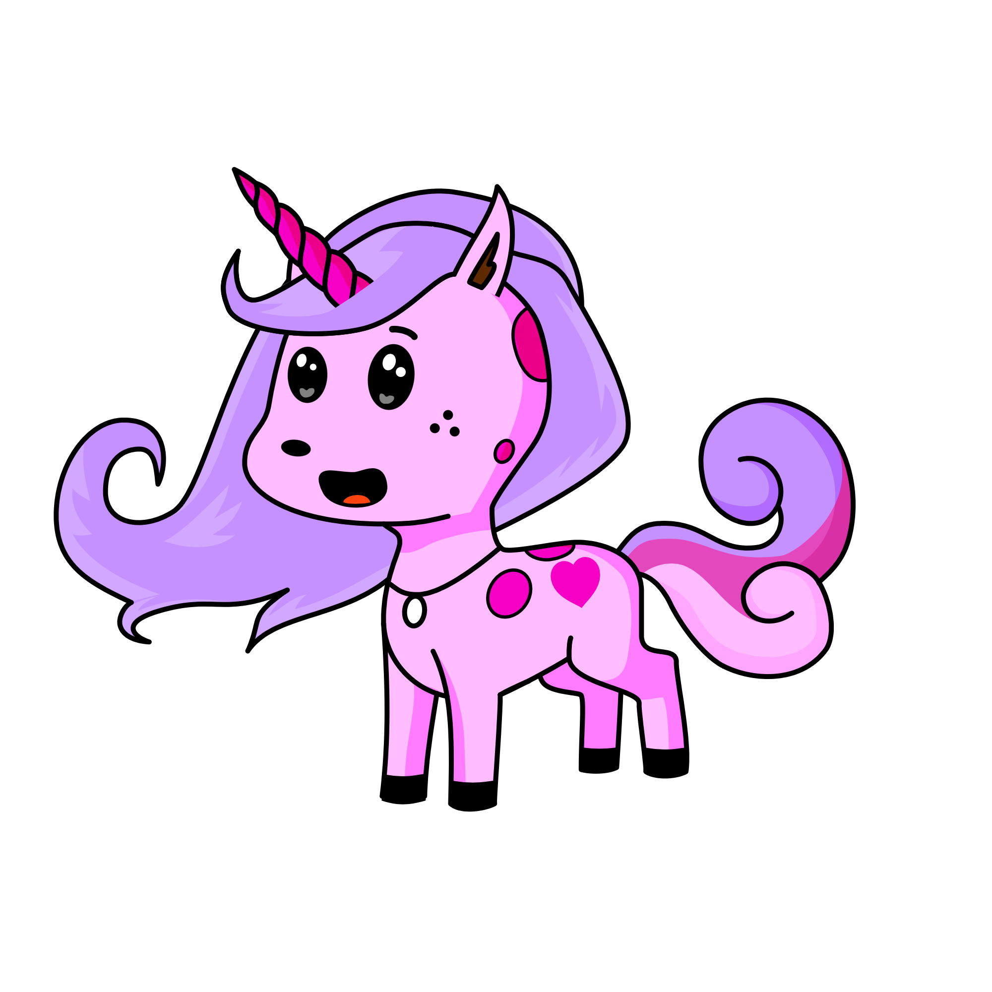 Valentine, the unicorn