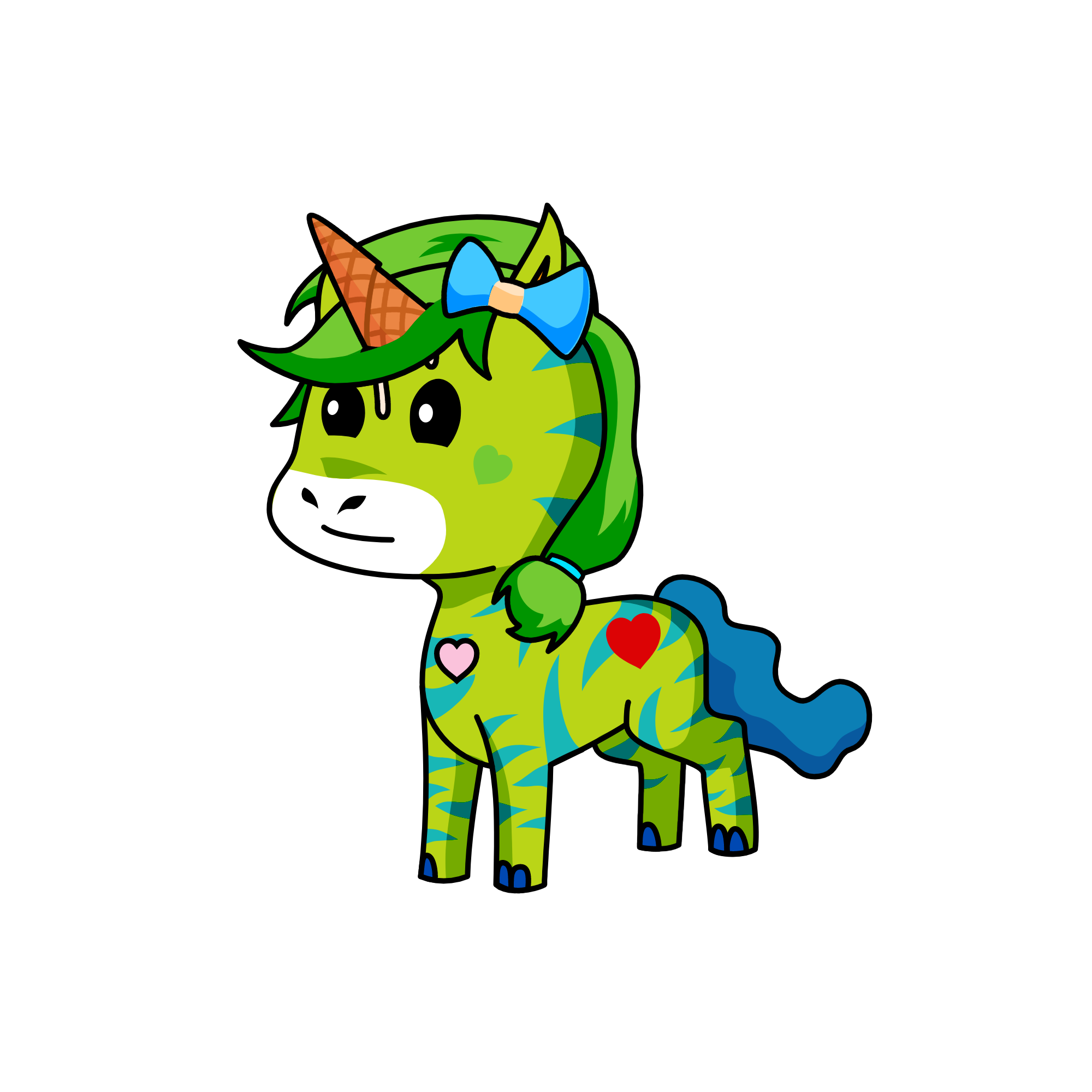 _______Bowie_______, the unicorn