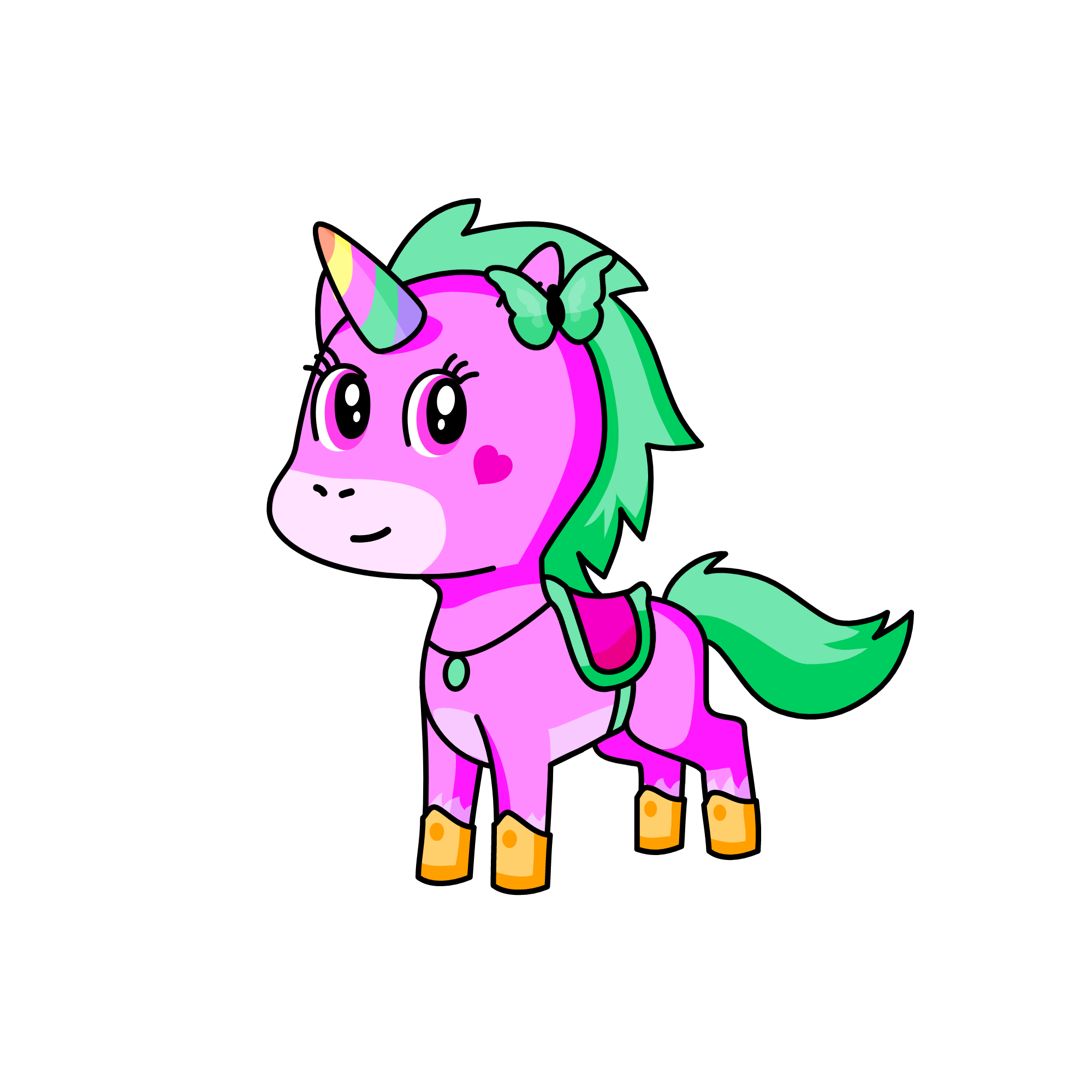 YO, the unicorn