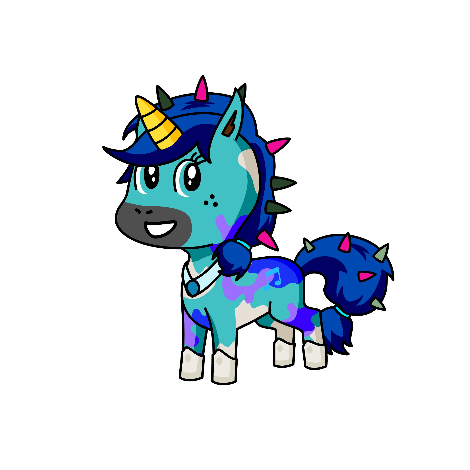 Mac, the unicorn
