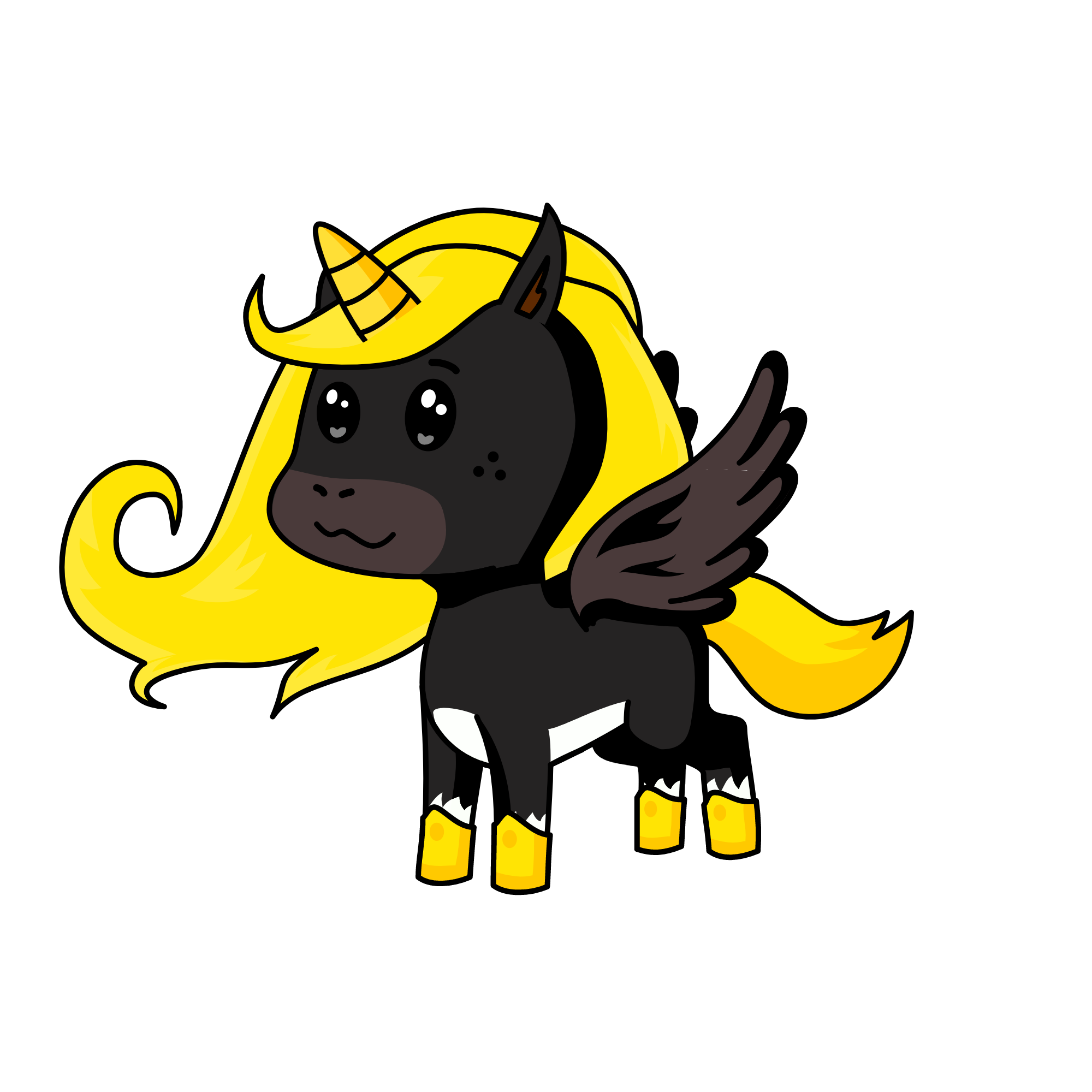 luna , the unicorn