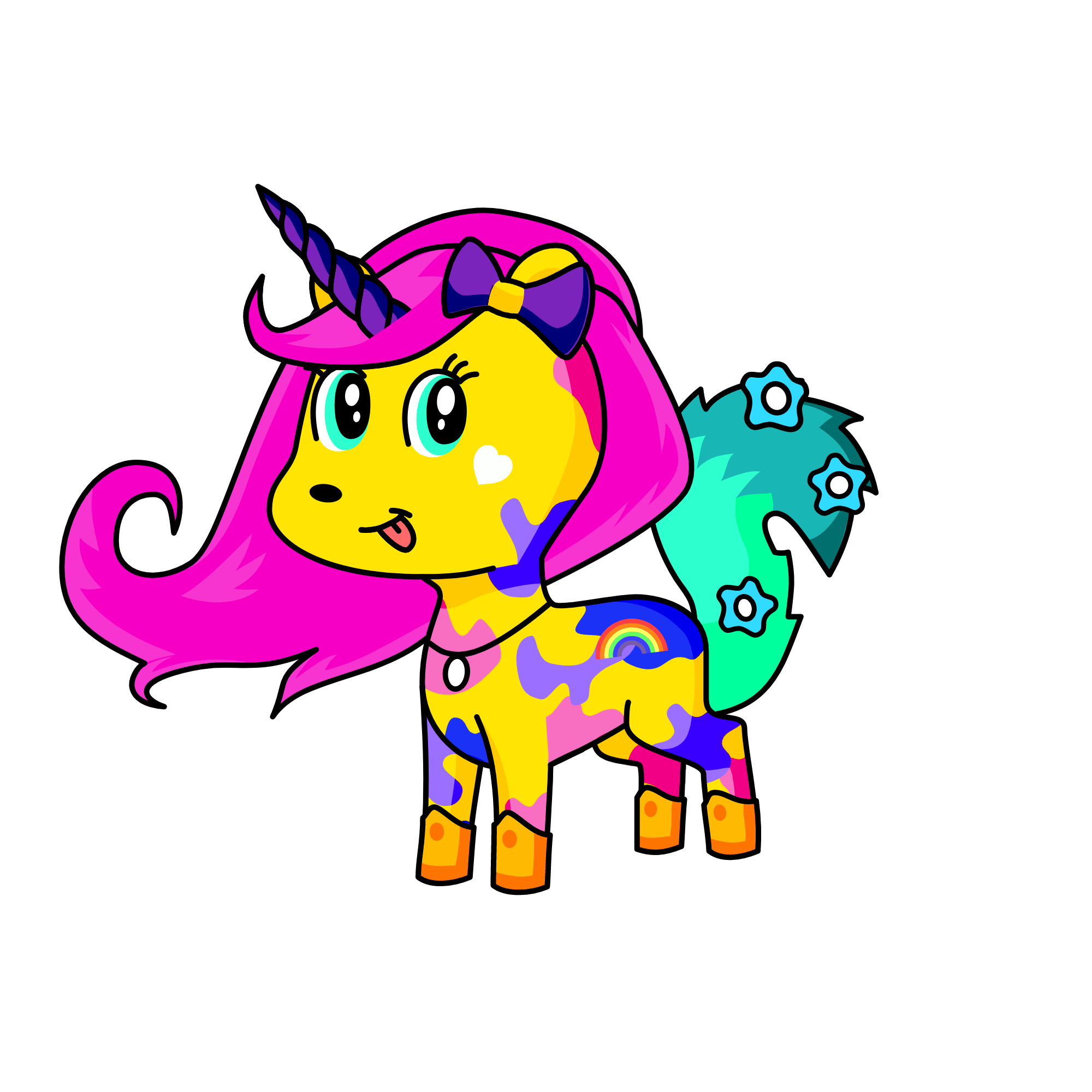 emo, the unicorn
