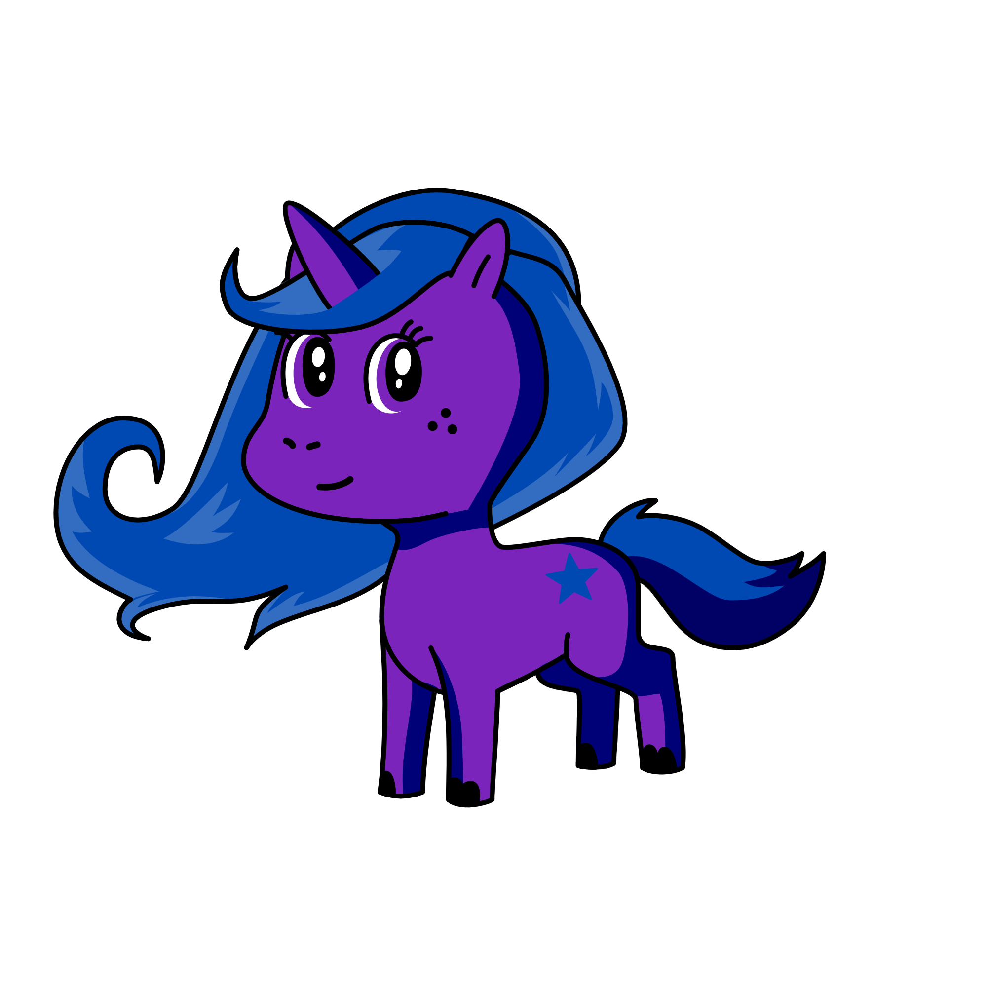 luna, the unicorn
