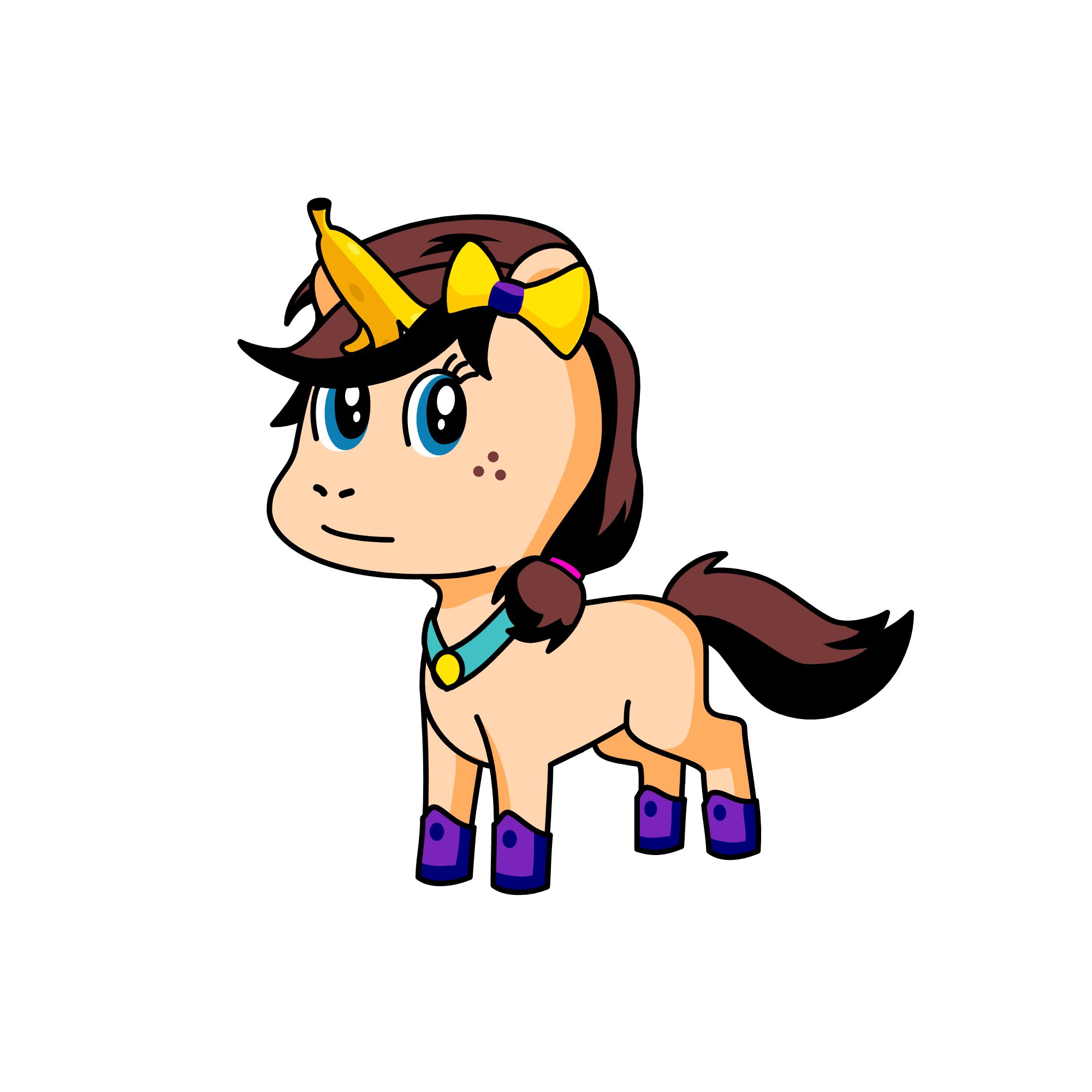 Looks kinda like a real person...kinda maybe?, the unicorn