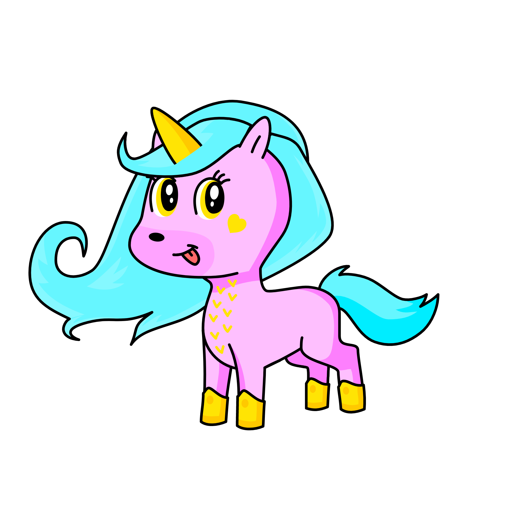 Cotton Candy , the unicorn