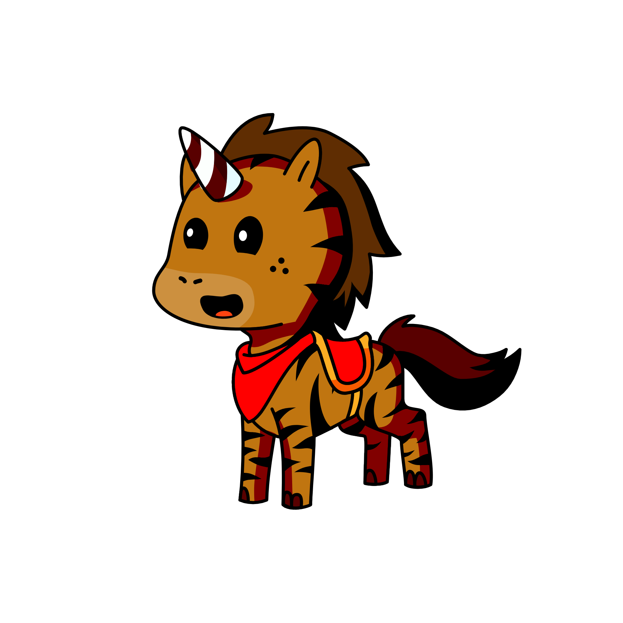 Dusty, the unicorn