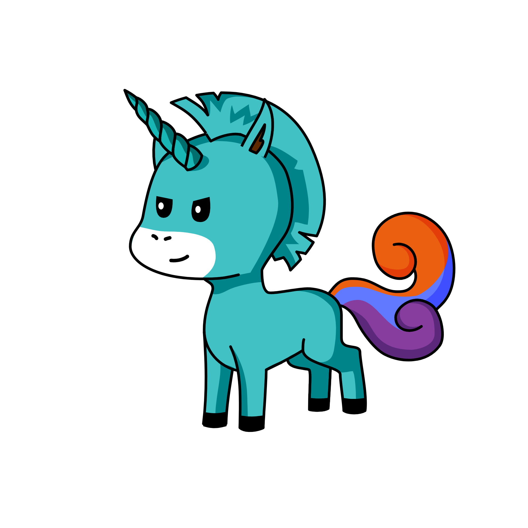 poop, the unicorn