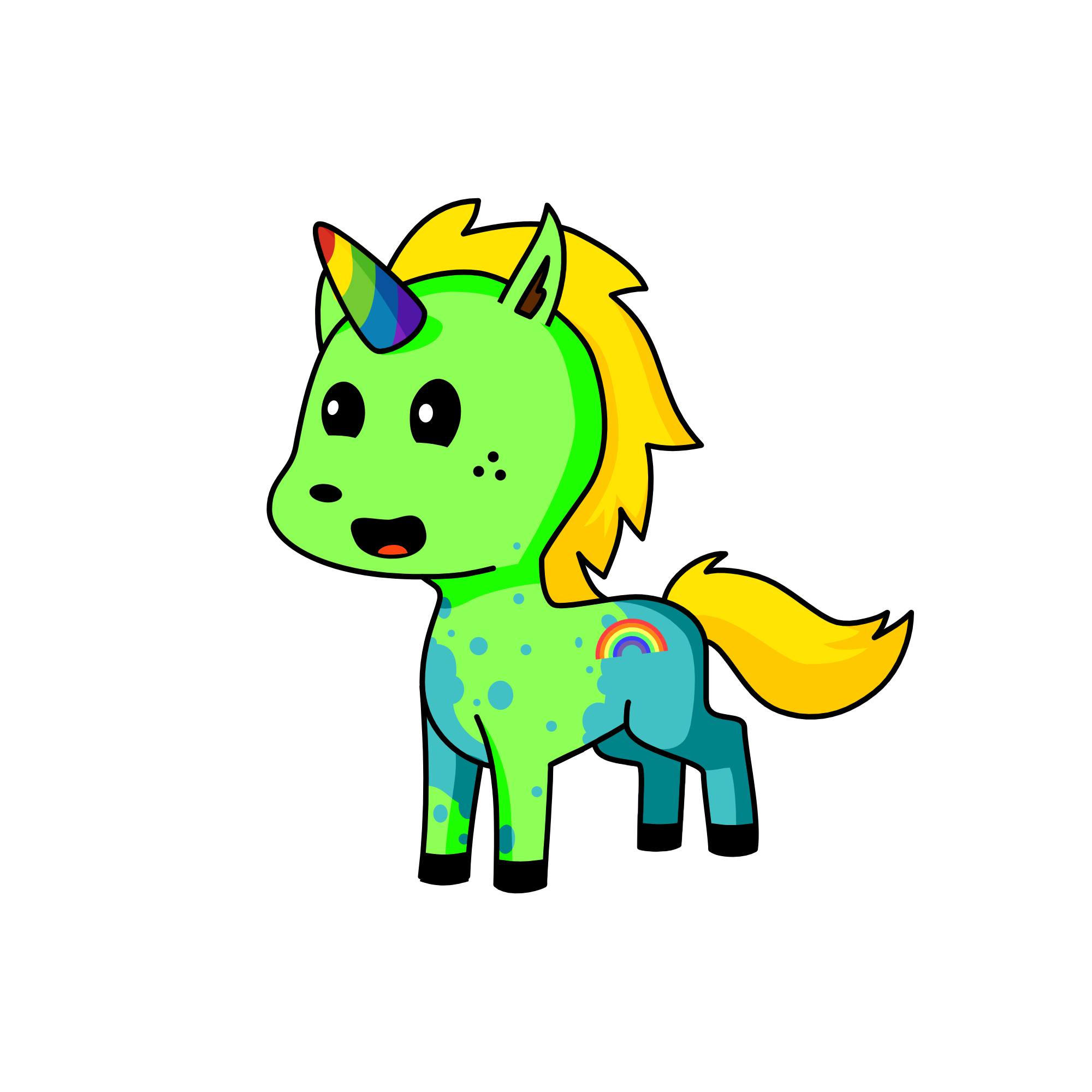 Dante, the unicorn