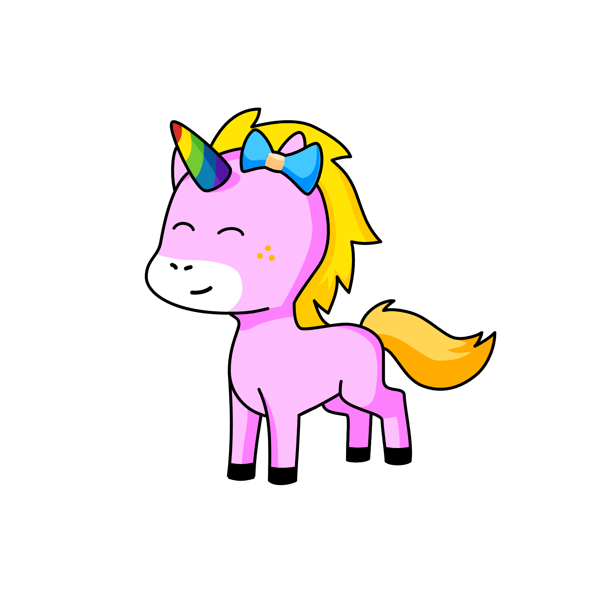 Cutie, the unicorn