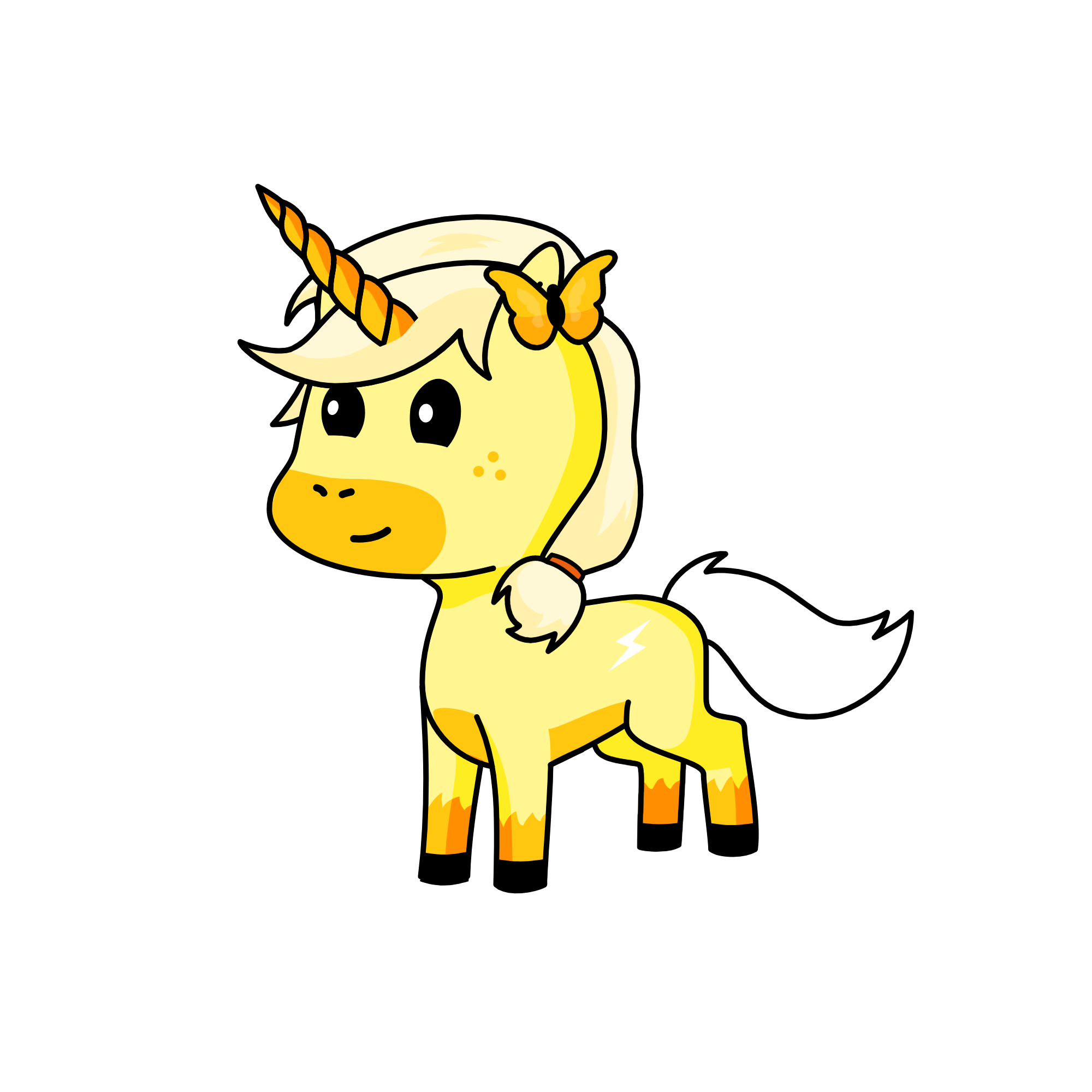 Sunny, the unicorn