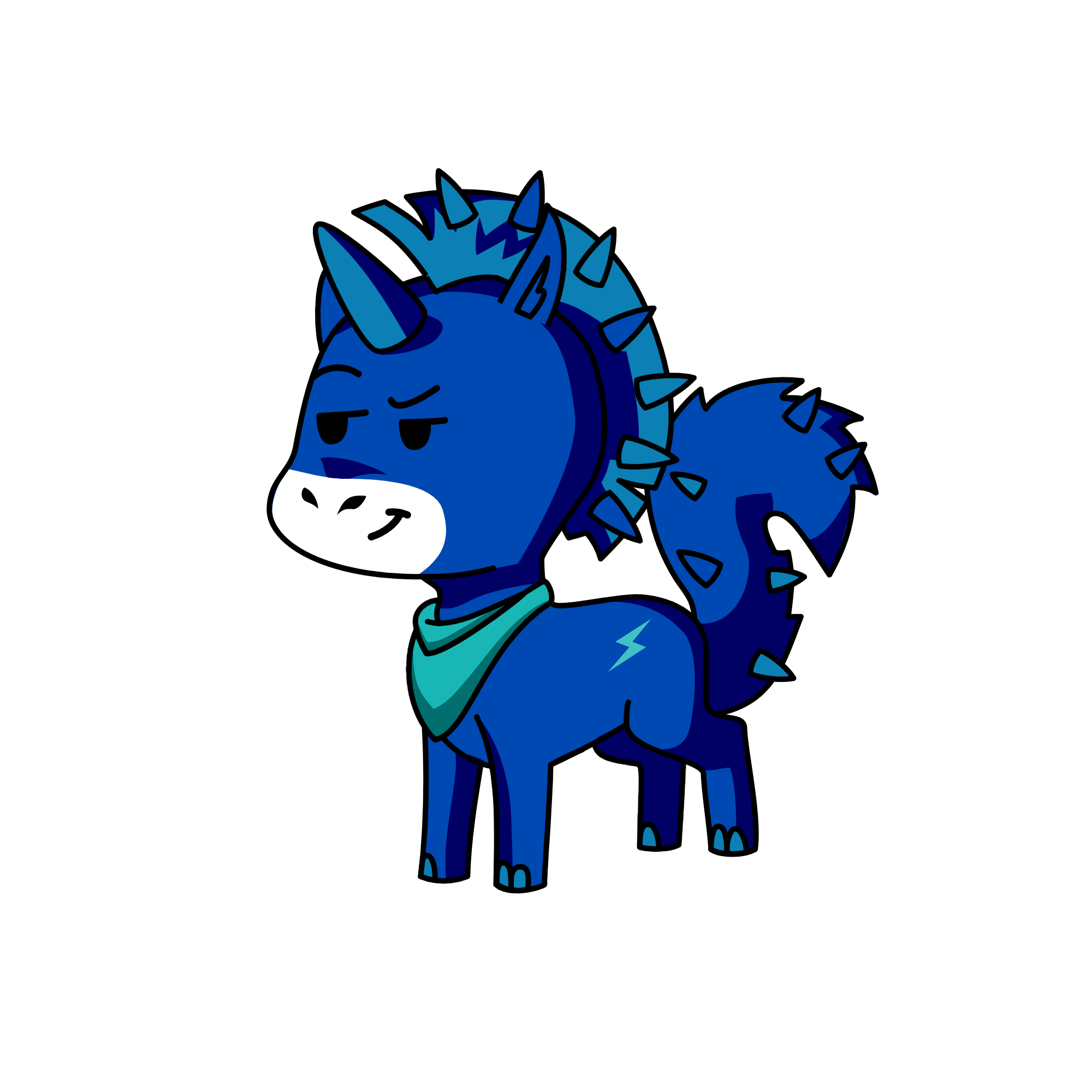 Flash, the unicorn