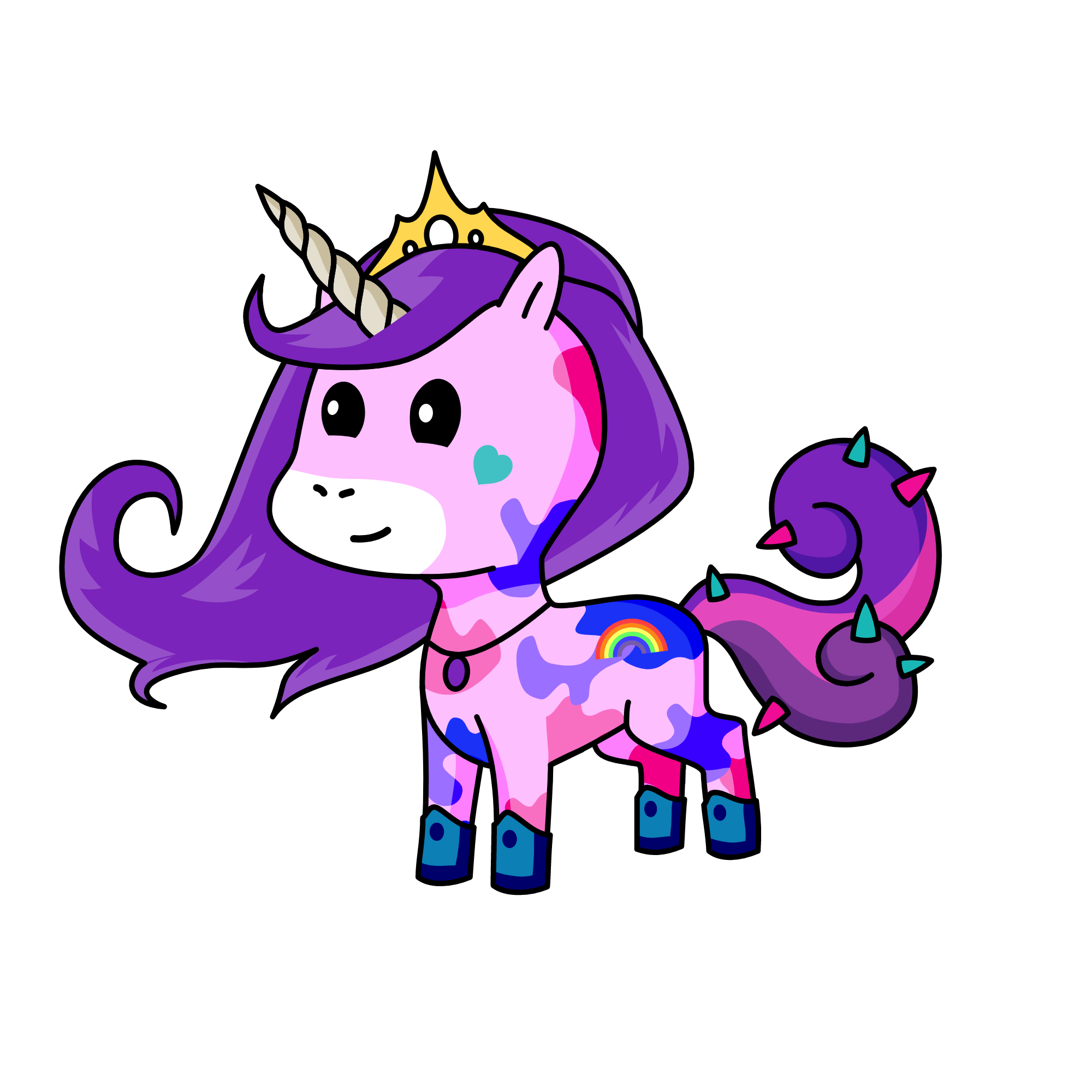 peacey, the unicorn