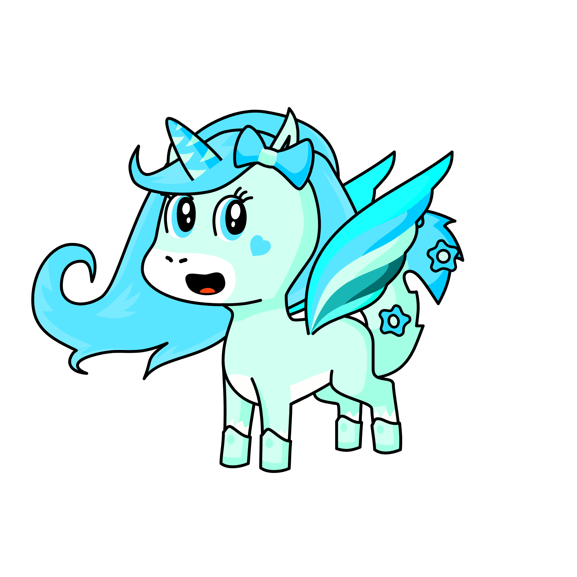 Icey The Queen Of Every Unicorn!!!., the unicorn