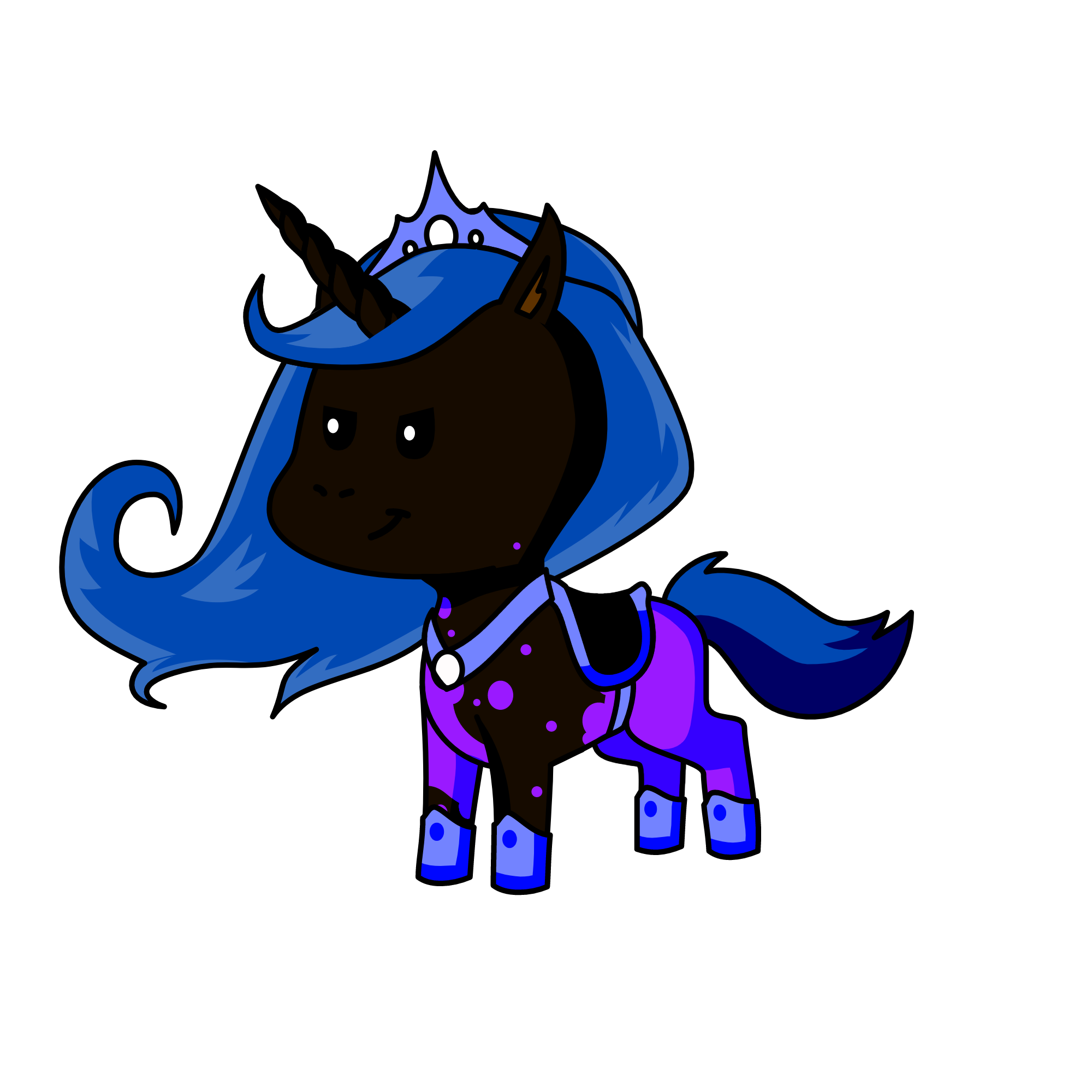 Nightmare Moon, the unicorn