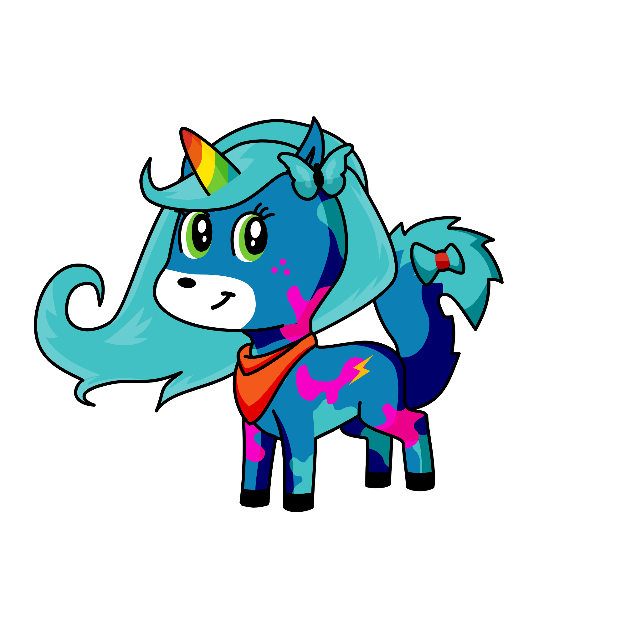 MagicFox, the unicorn