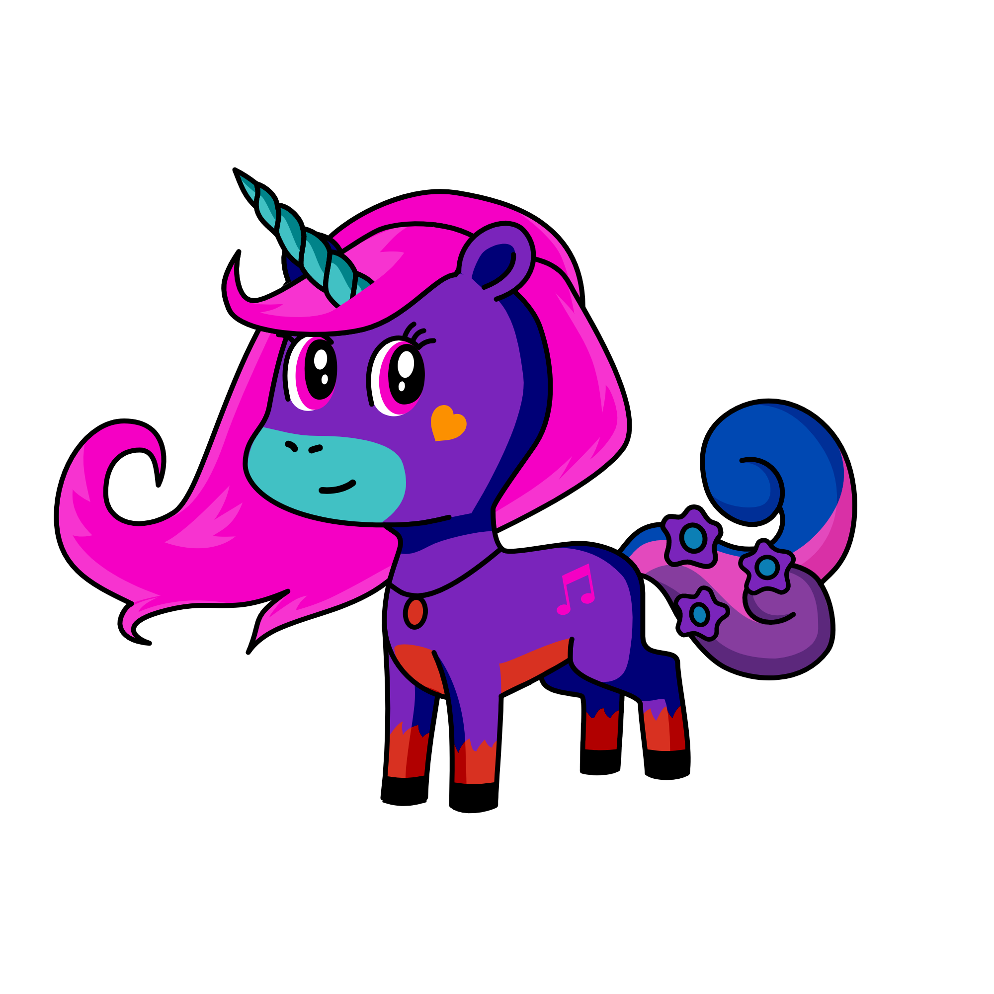 Celestia, the unicorn