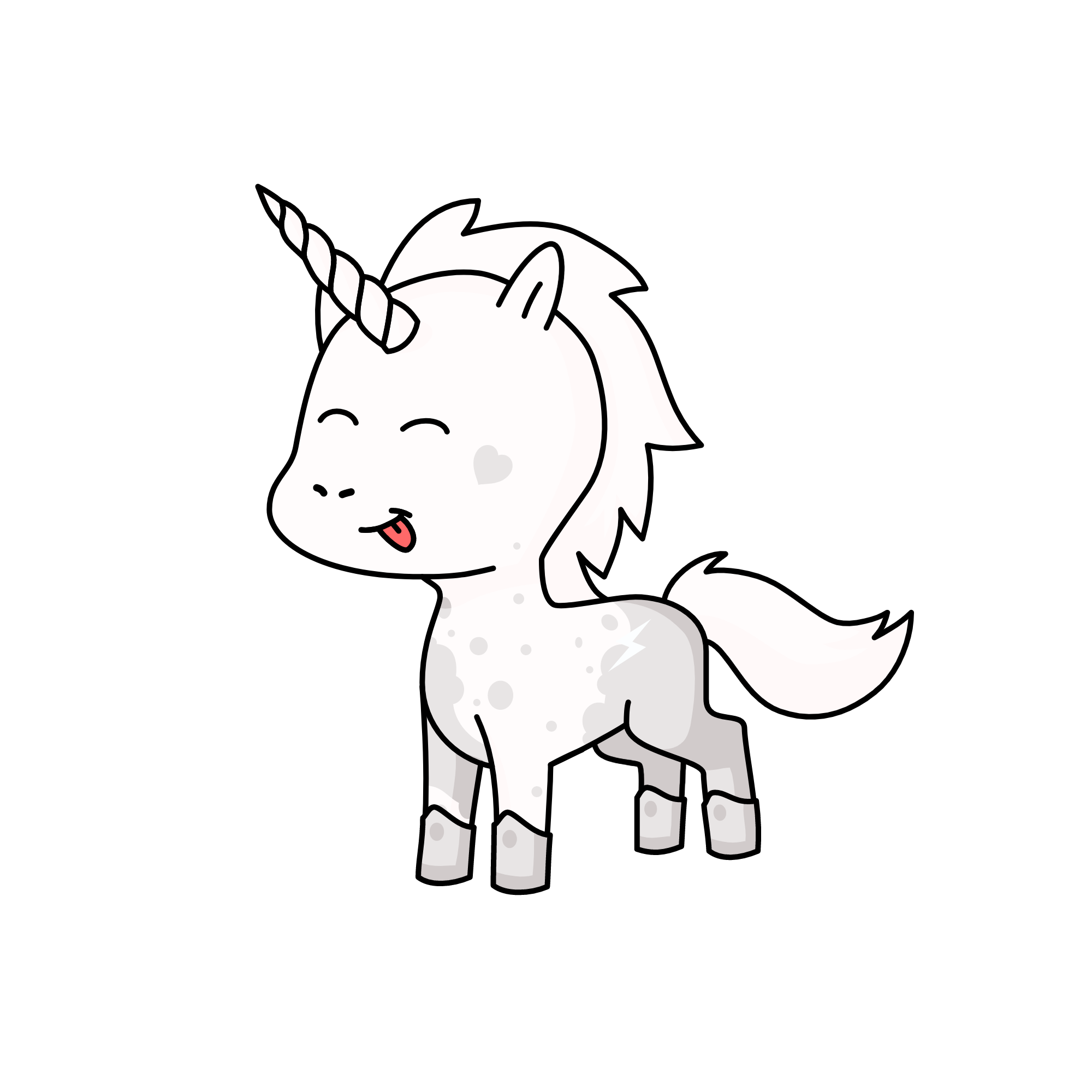 snow/ cloud 2, the unicorn
