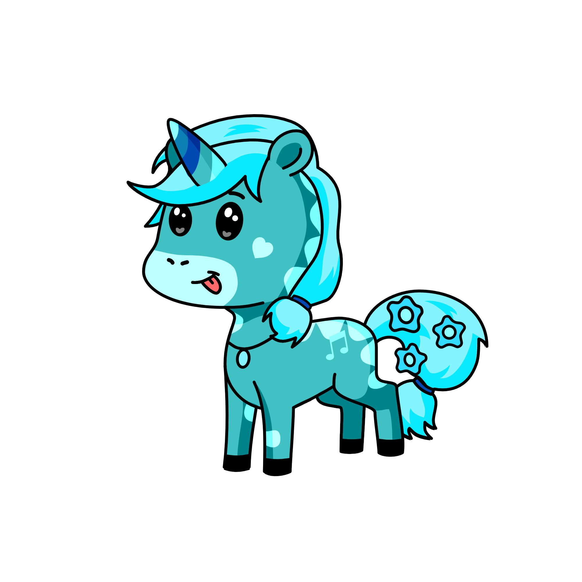 wave pearl, the unicorn