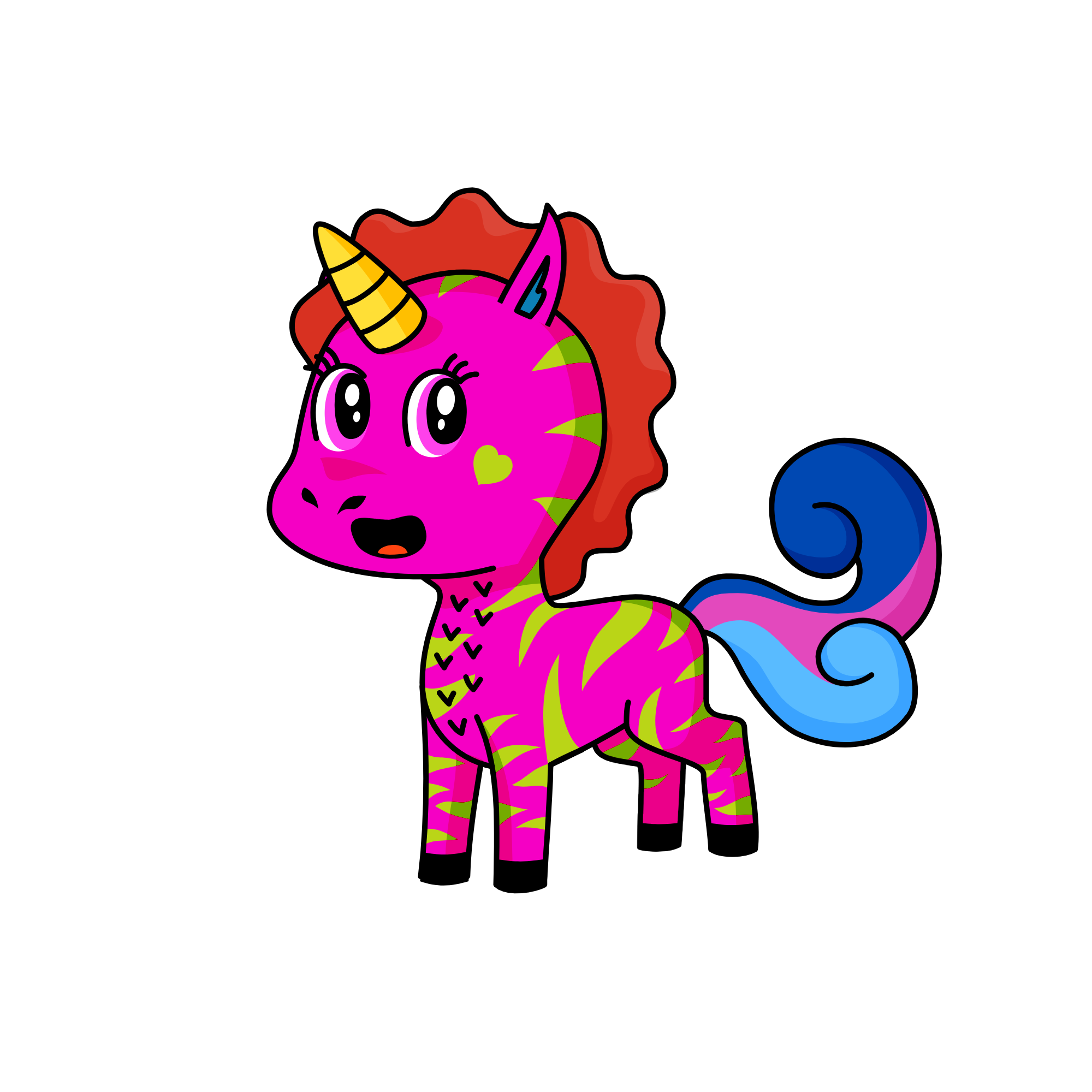 number 1, the unicorn