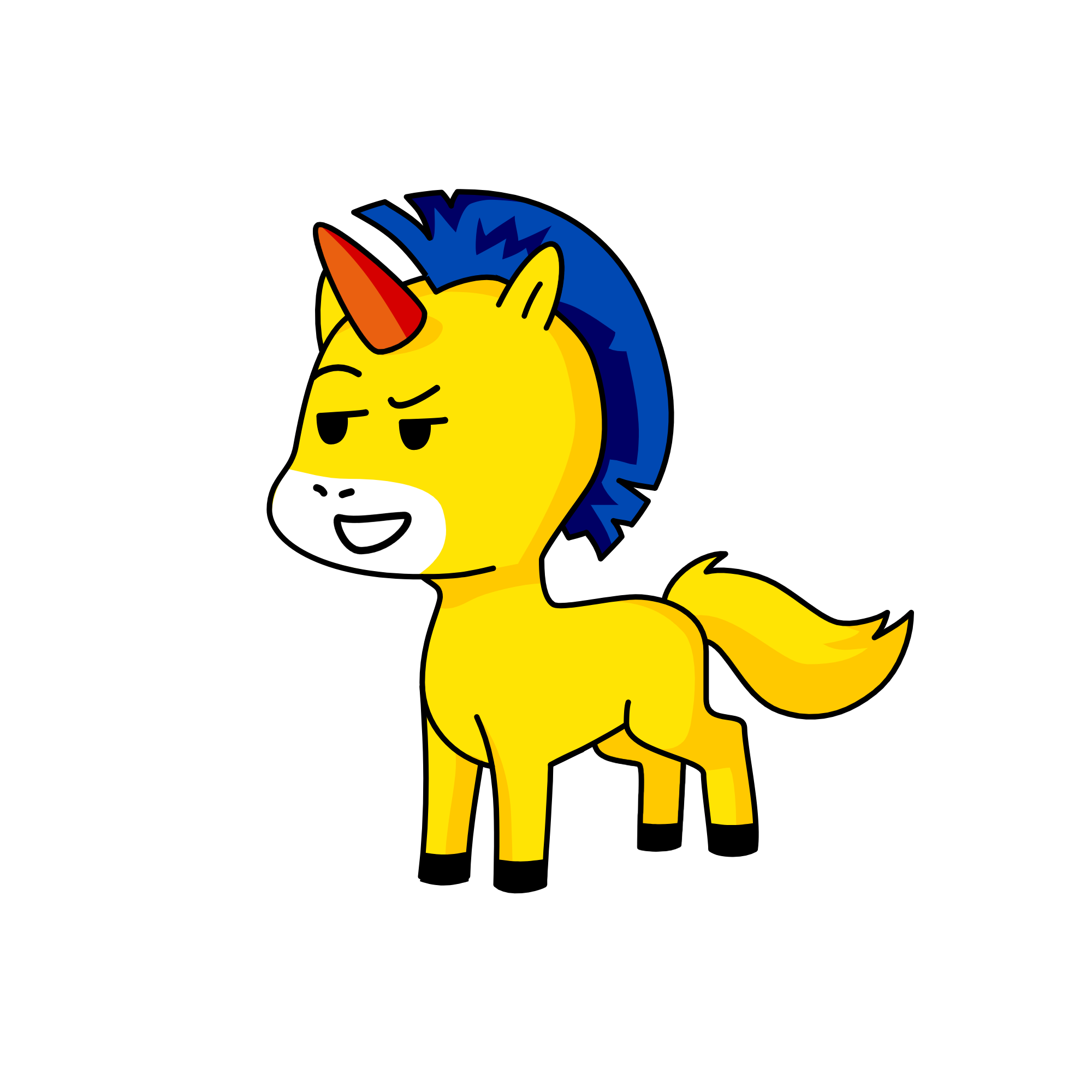 my brathra made me -n-, the unicorn