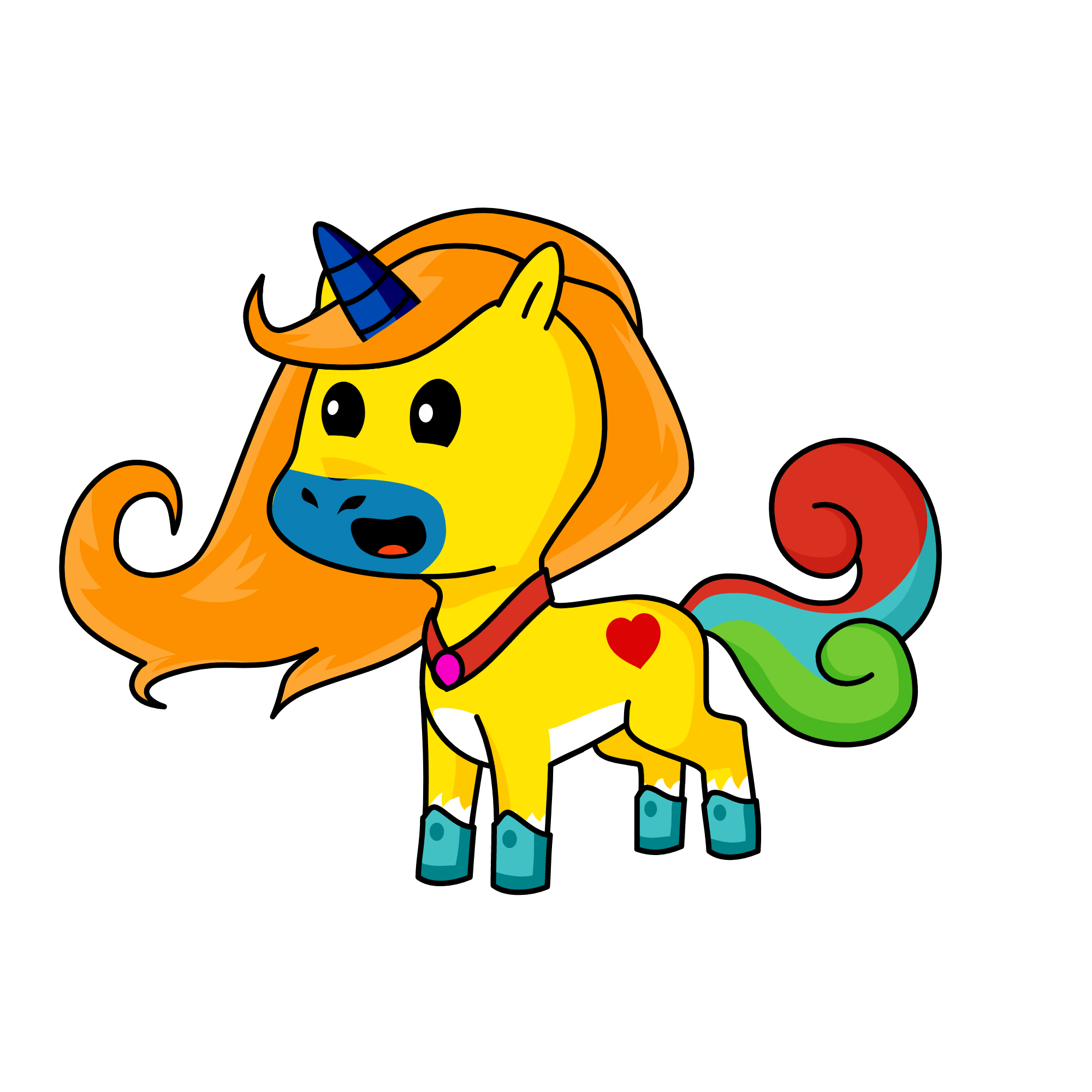 ., the unicorn