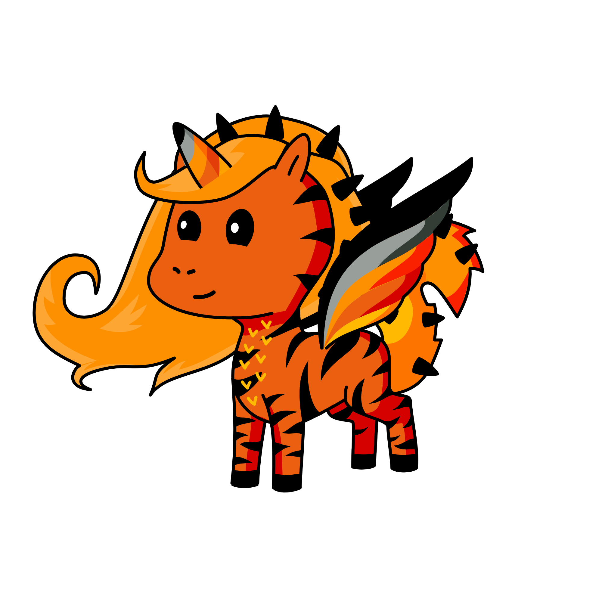 Tiger, the unicorn