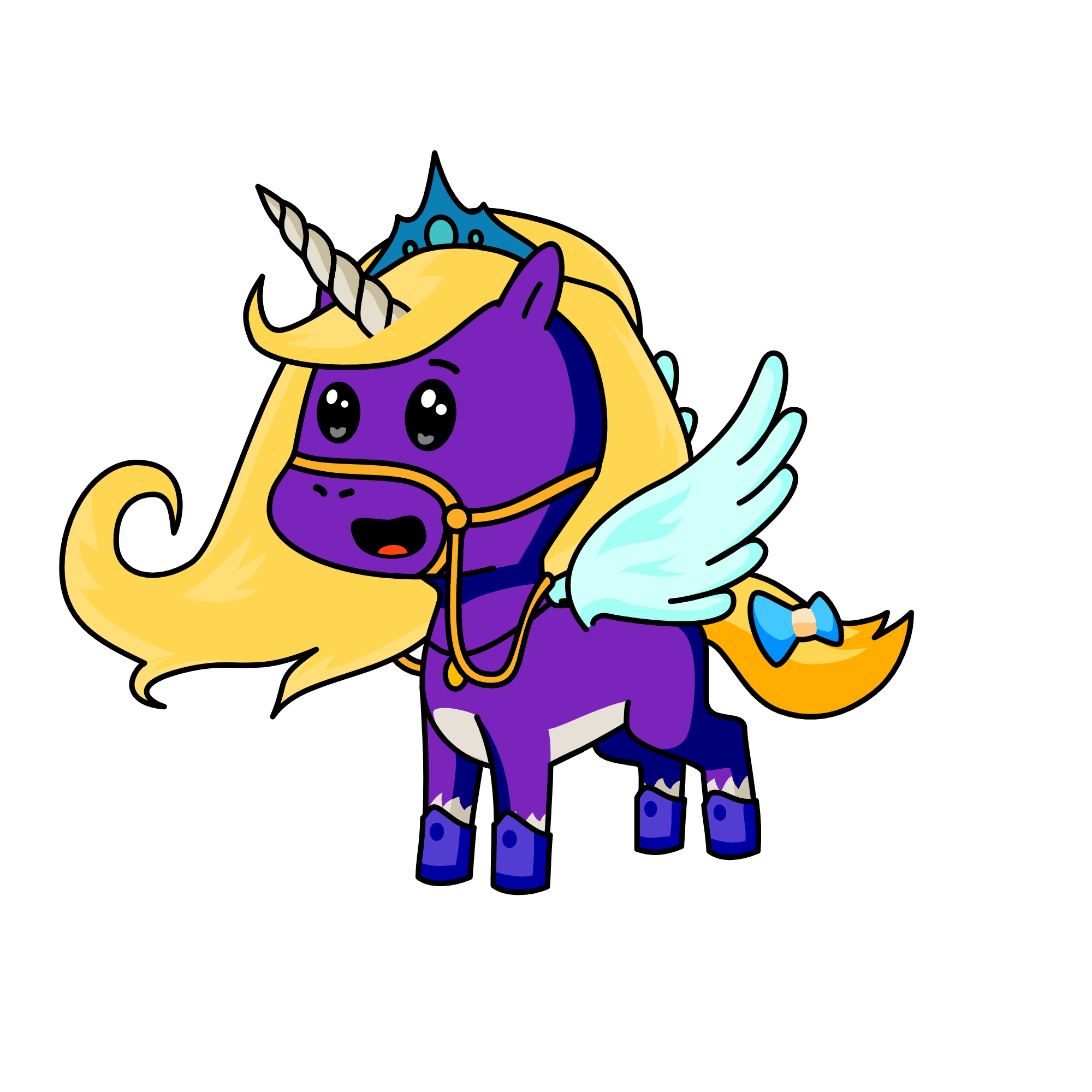 princess cloudy, the unicorn