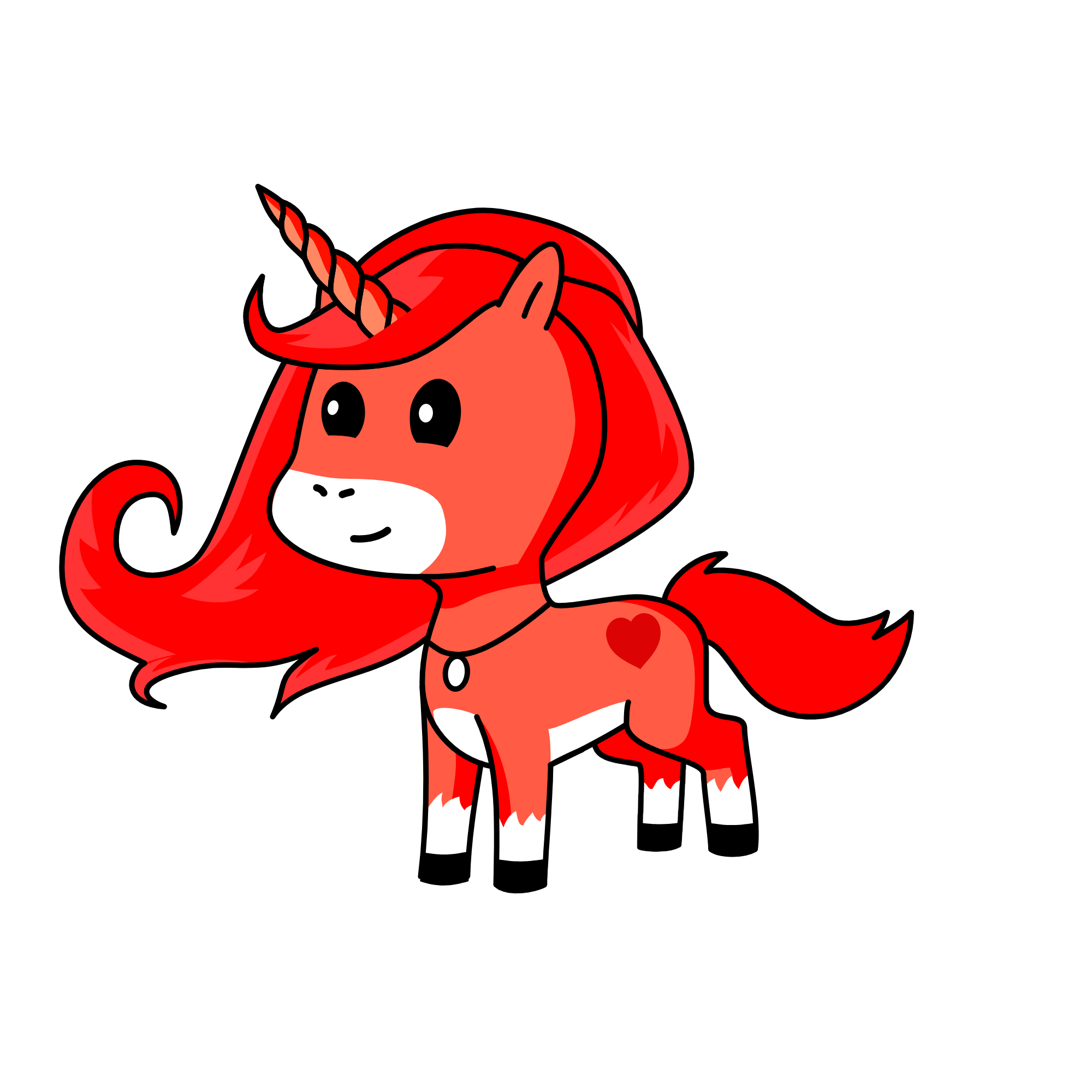 Rubie, the unicorn