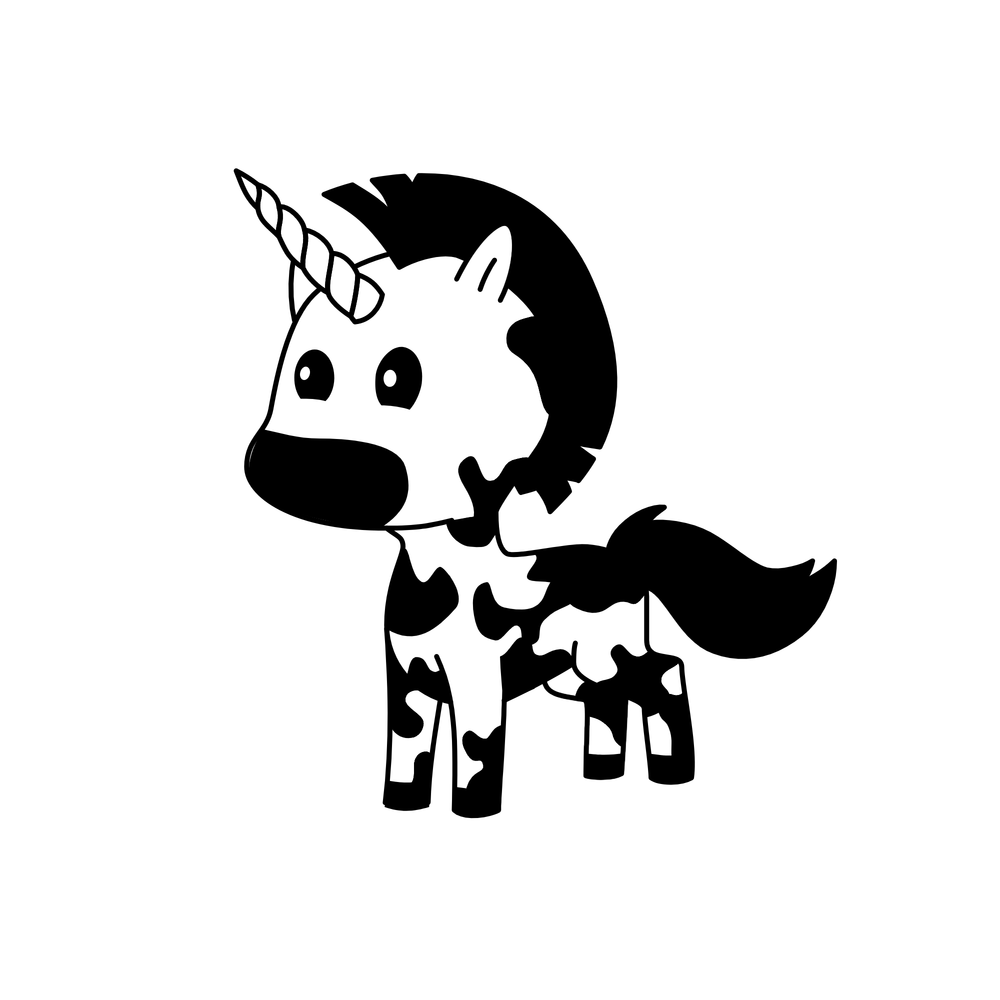 Famine, the unicorn