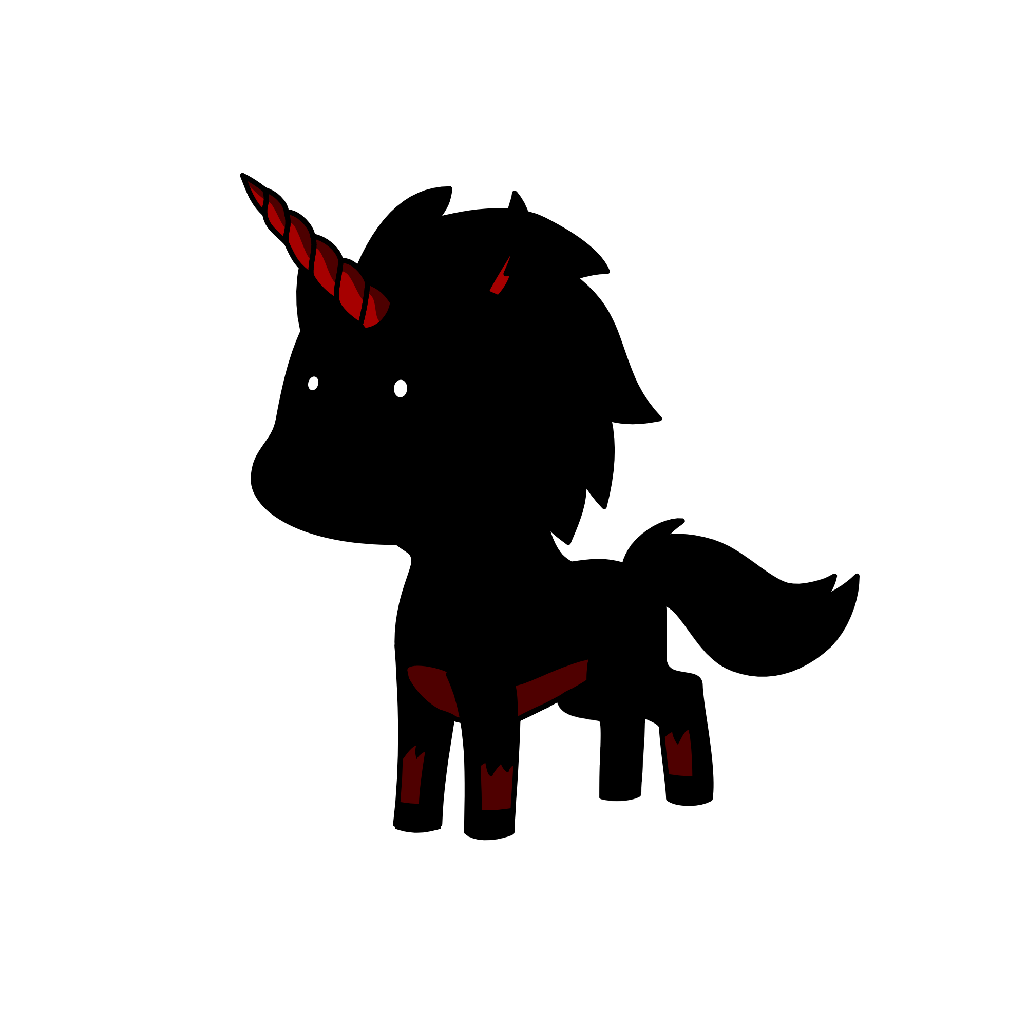 Death, the unicorn