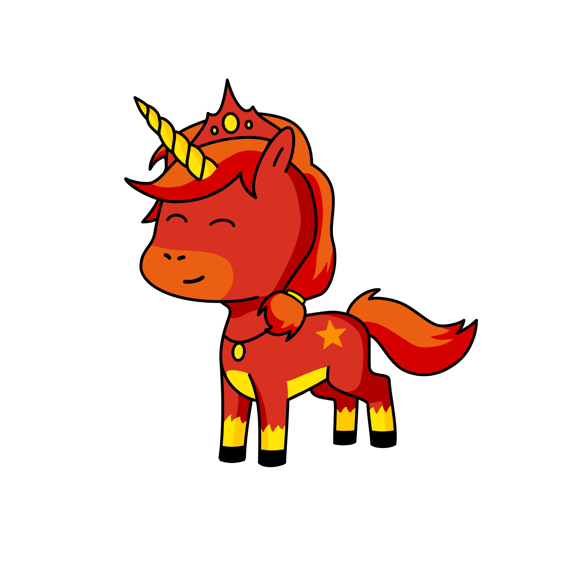 Blaze, the unicorn