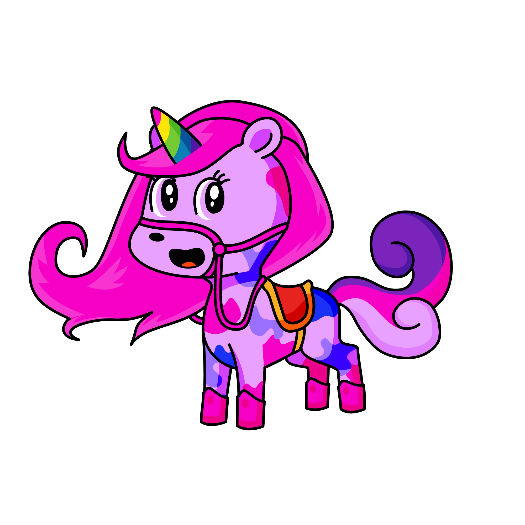 shima, the unicorn