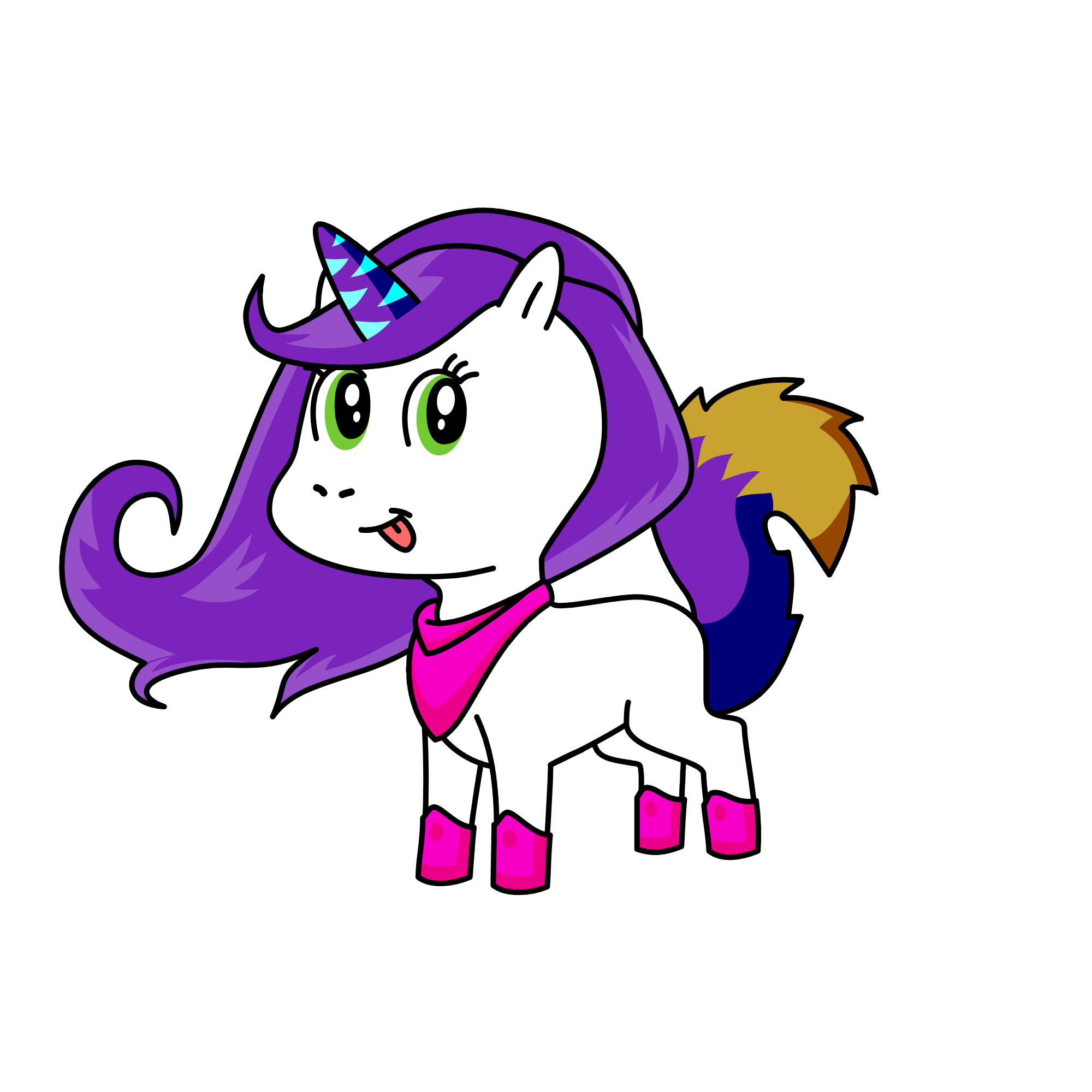 sdtfyguh, the unicorn