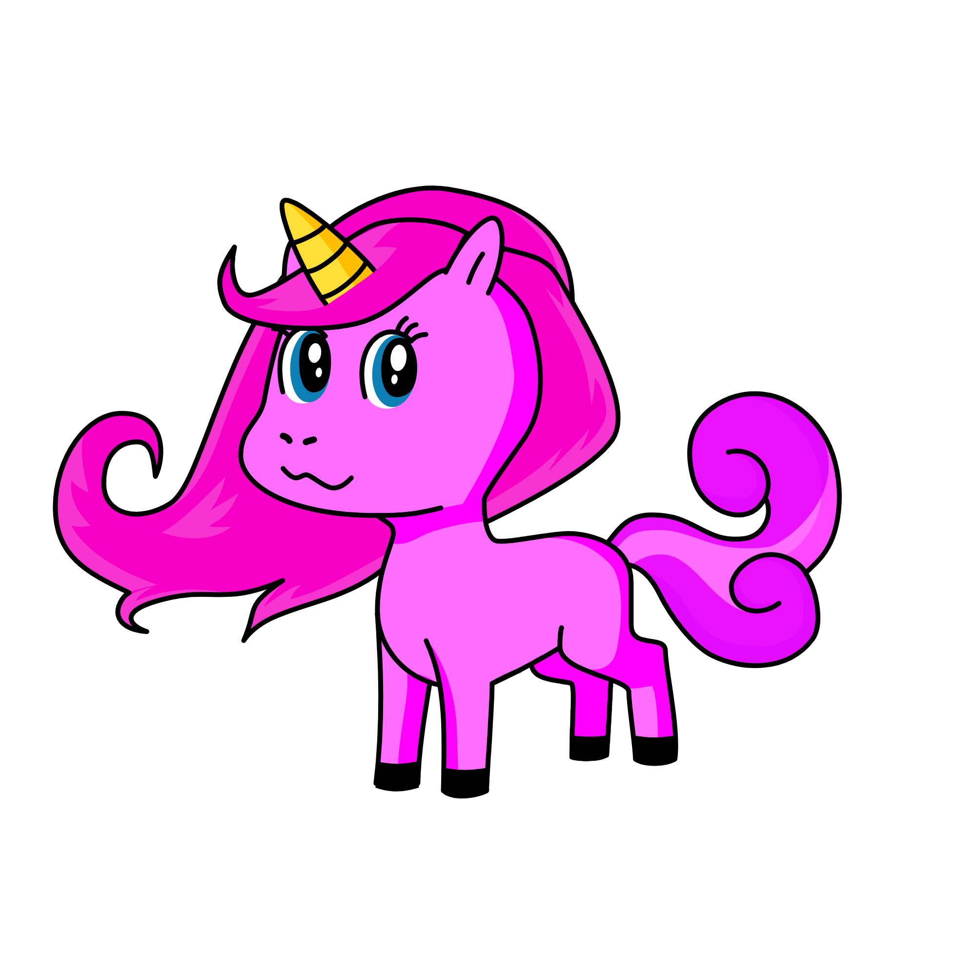 pinkie pie, the unicorn