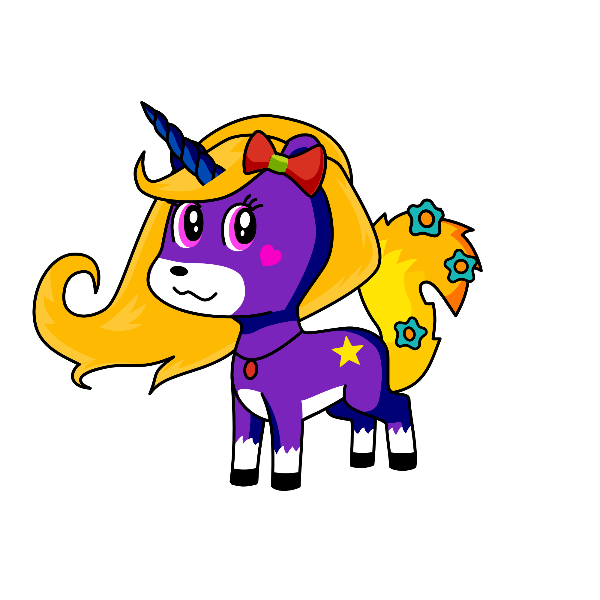 小彥彥, the unicorn