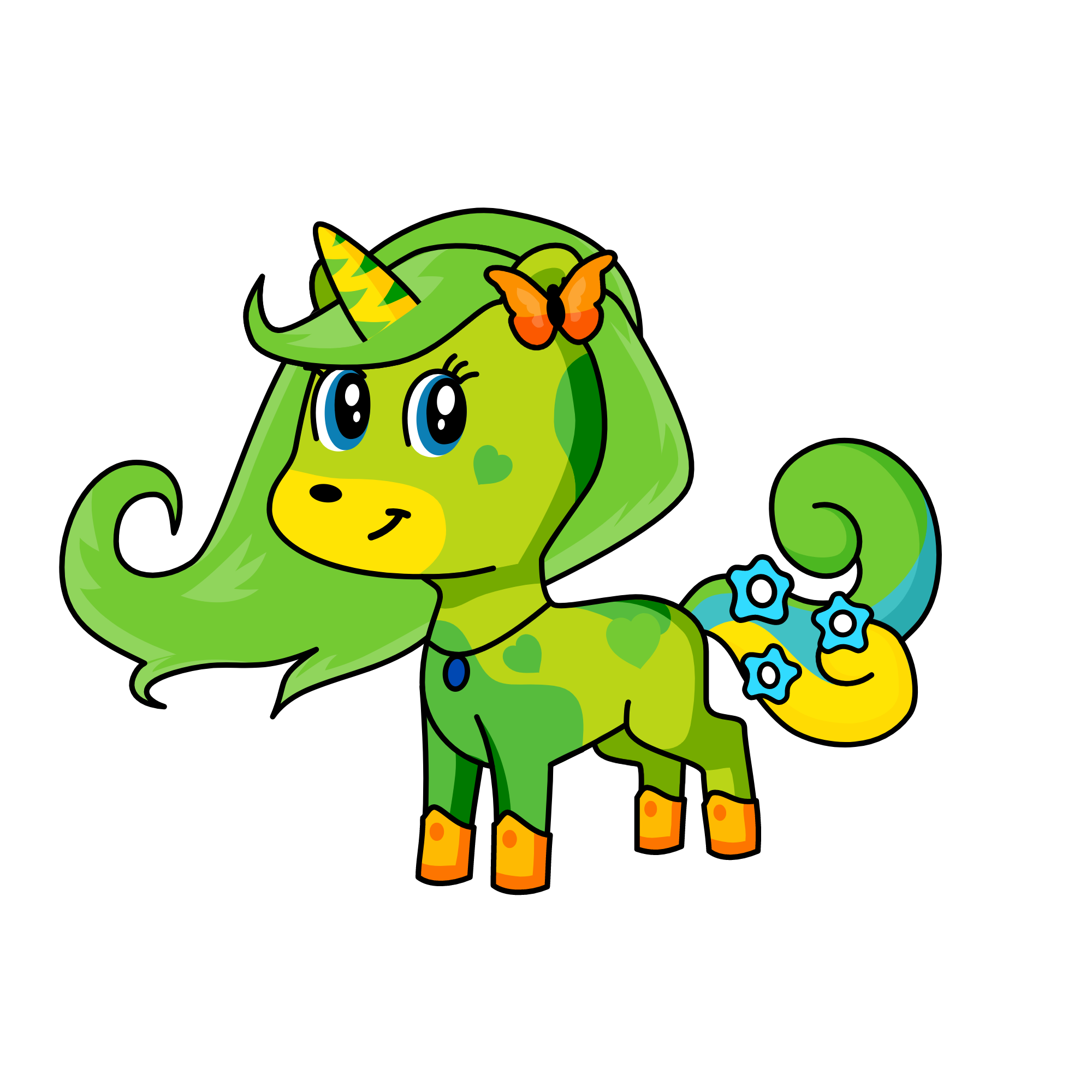 Ivy, the unicorn